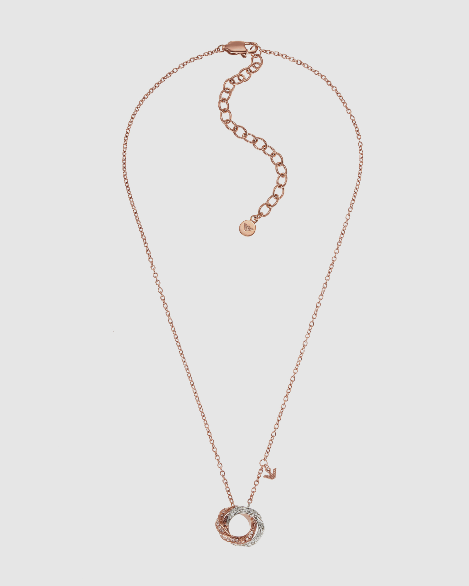 Two Tone Pedant Necklace
