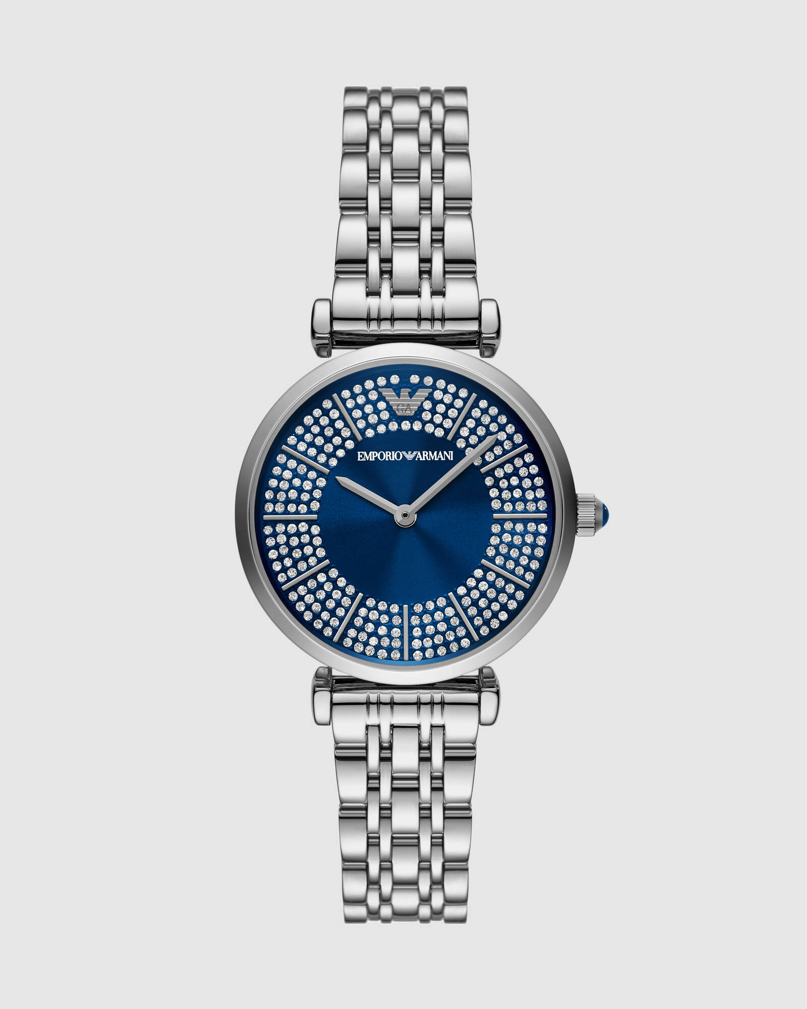 Silver Tone Analogue Watch