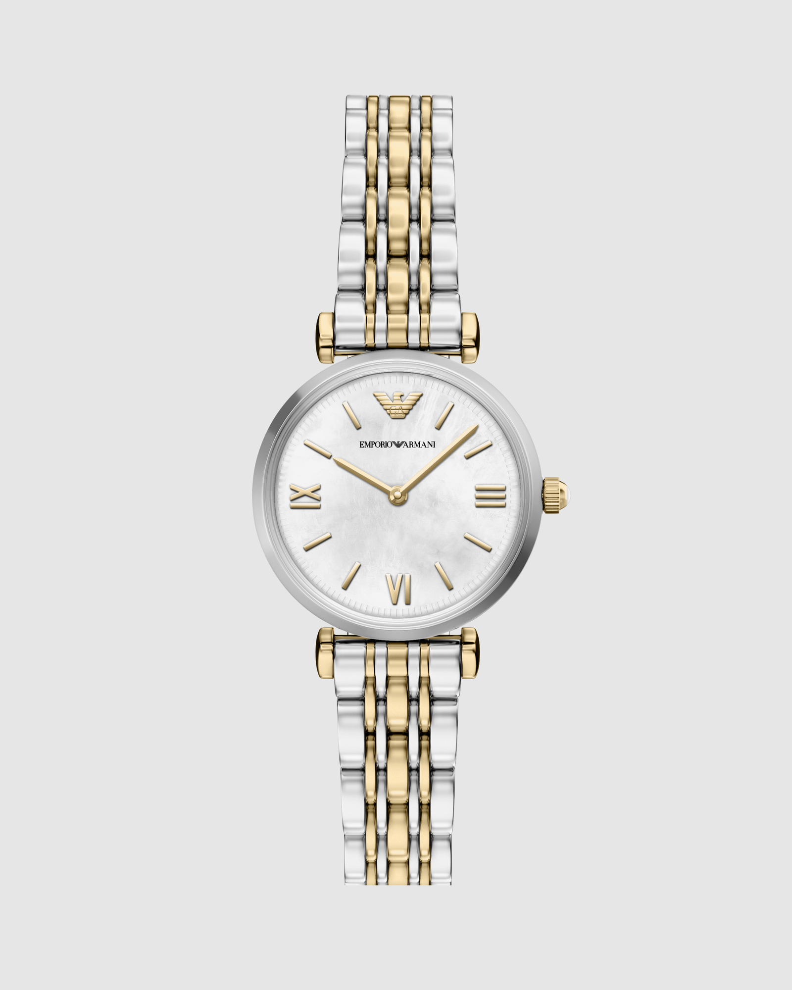 Two Tone Analogue Watch