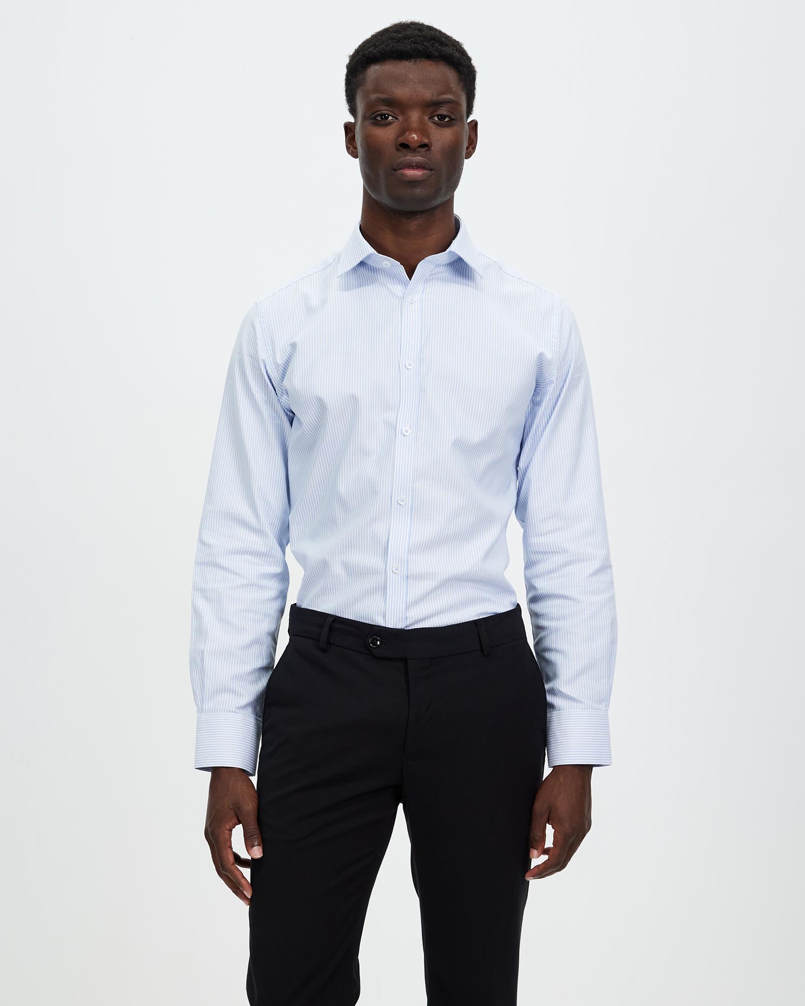 Jax Slim Shirt Bahama Stripe