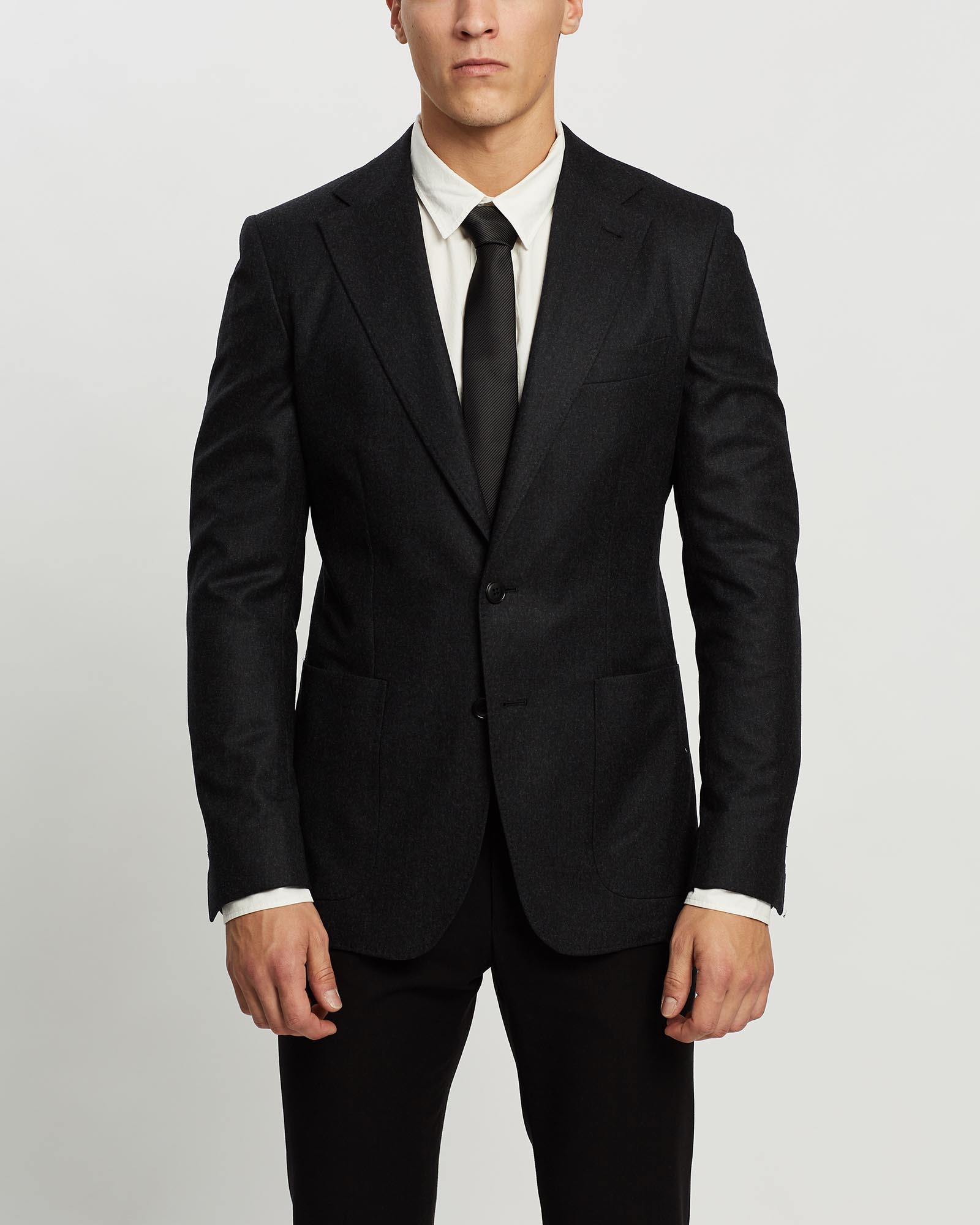 Deconstructed Wool Jacket