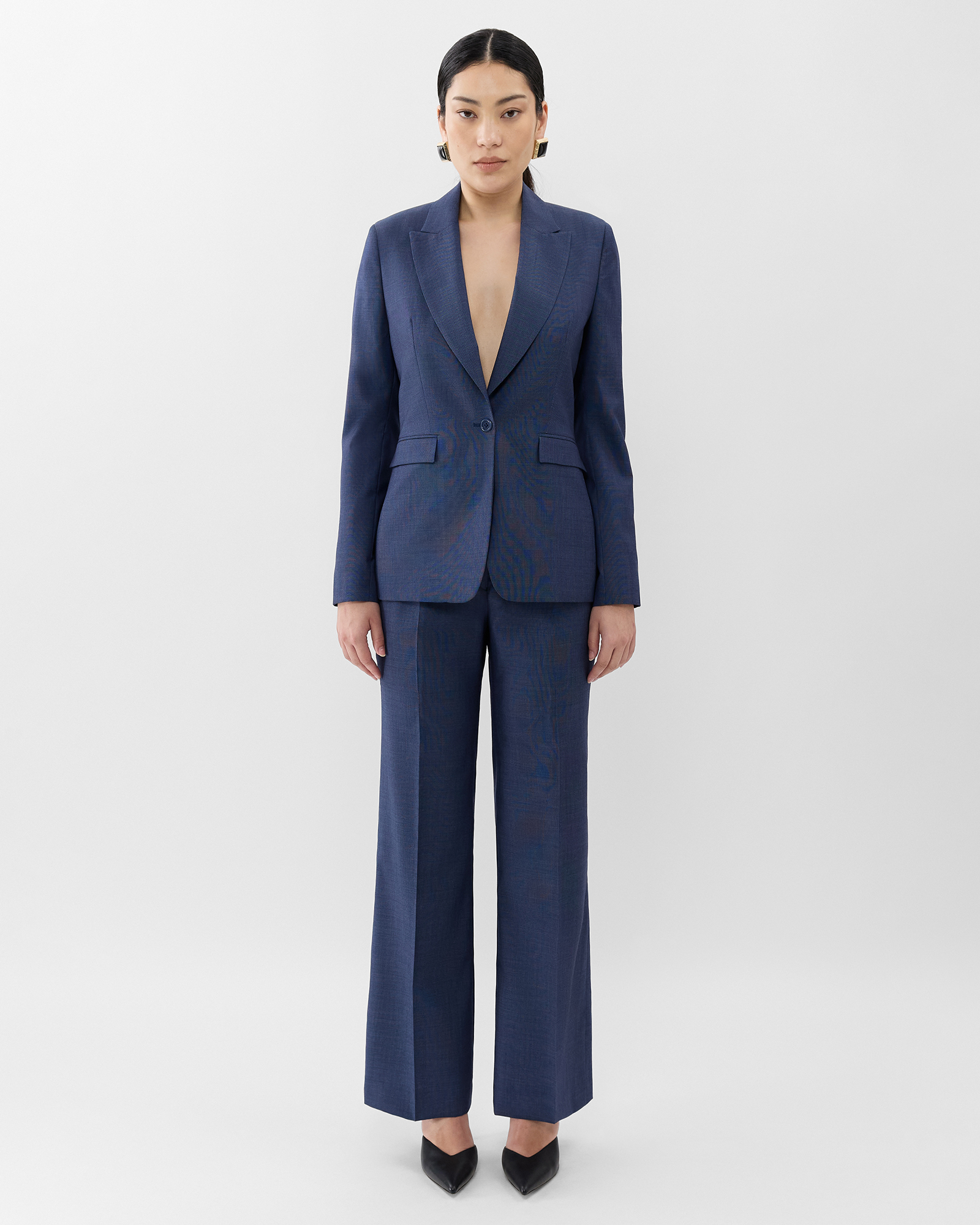 Signature One Button Blazer