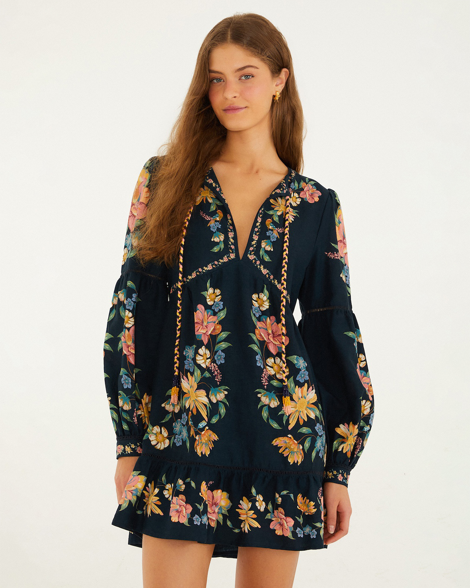 Maira Floral Mini Dress