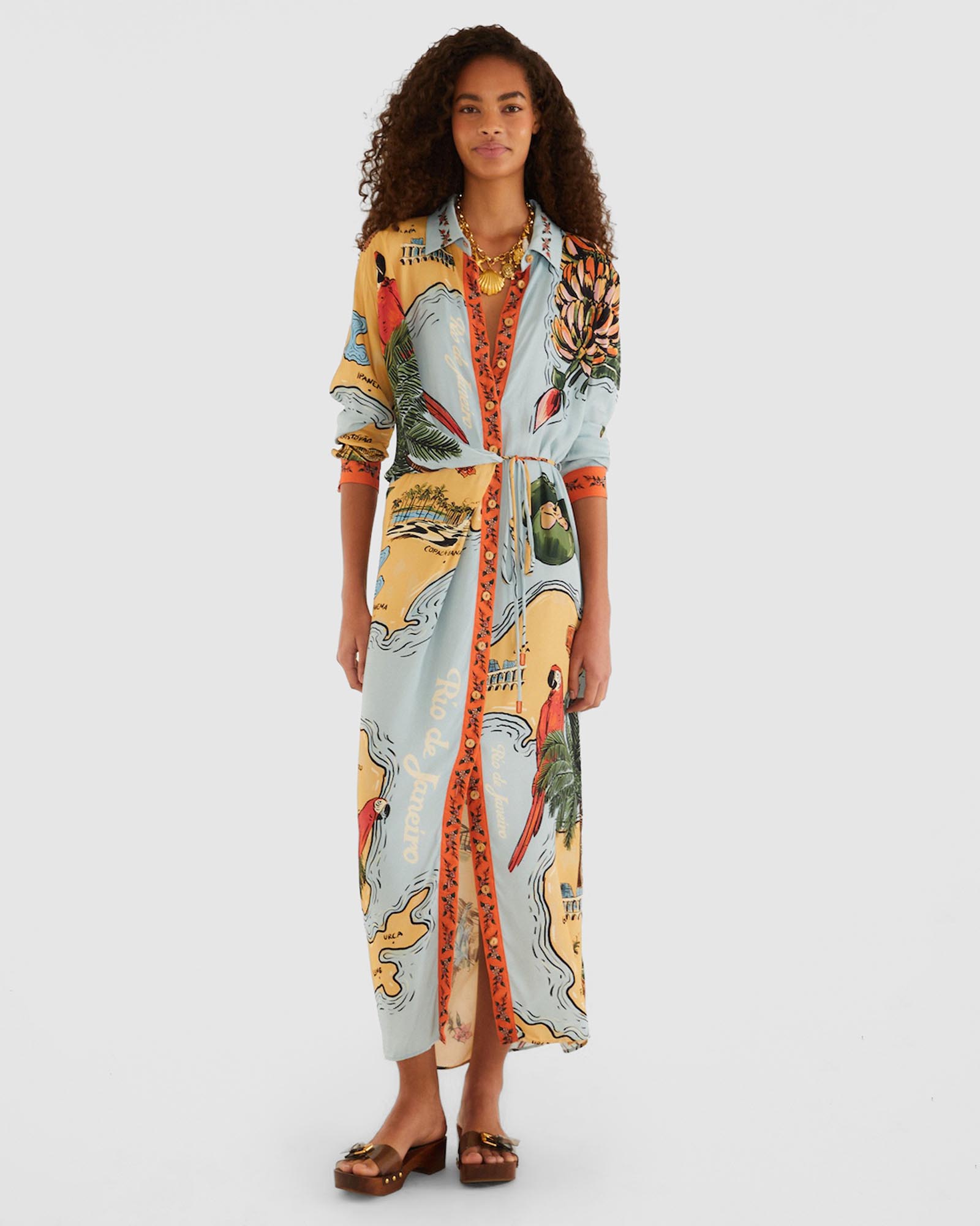 Beaches Path Maxi Dress