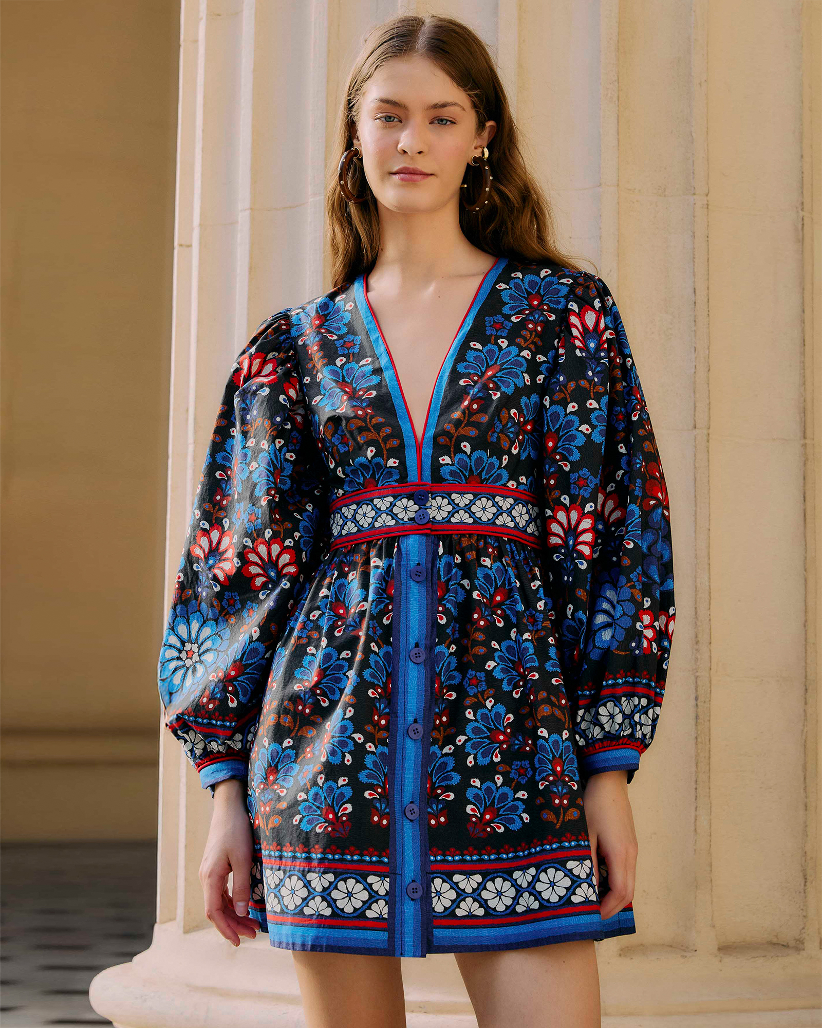 Latina Scarf Mini Dress