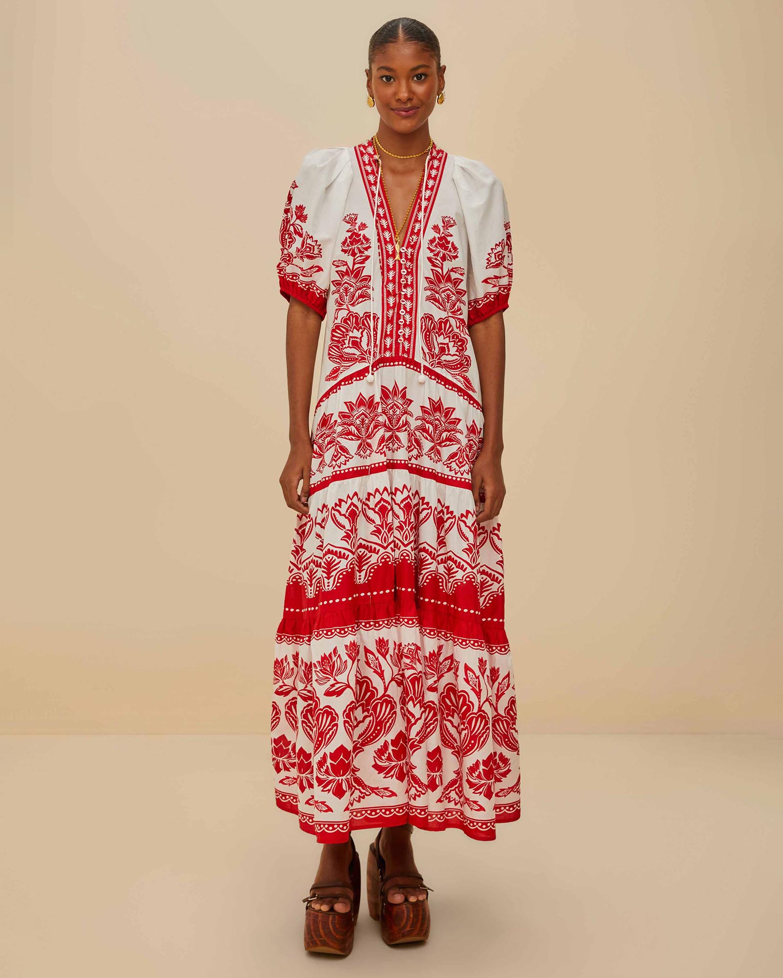 Boho Garden Midi Dress