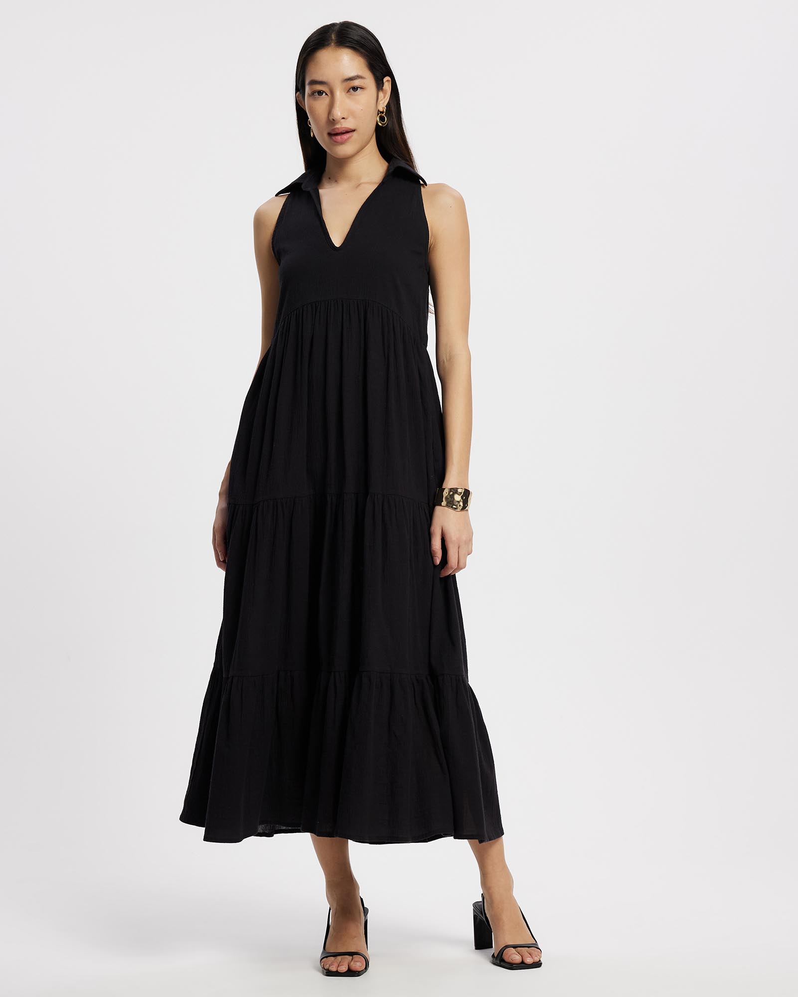 Yves Sleeveless Maxi Dress