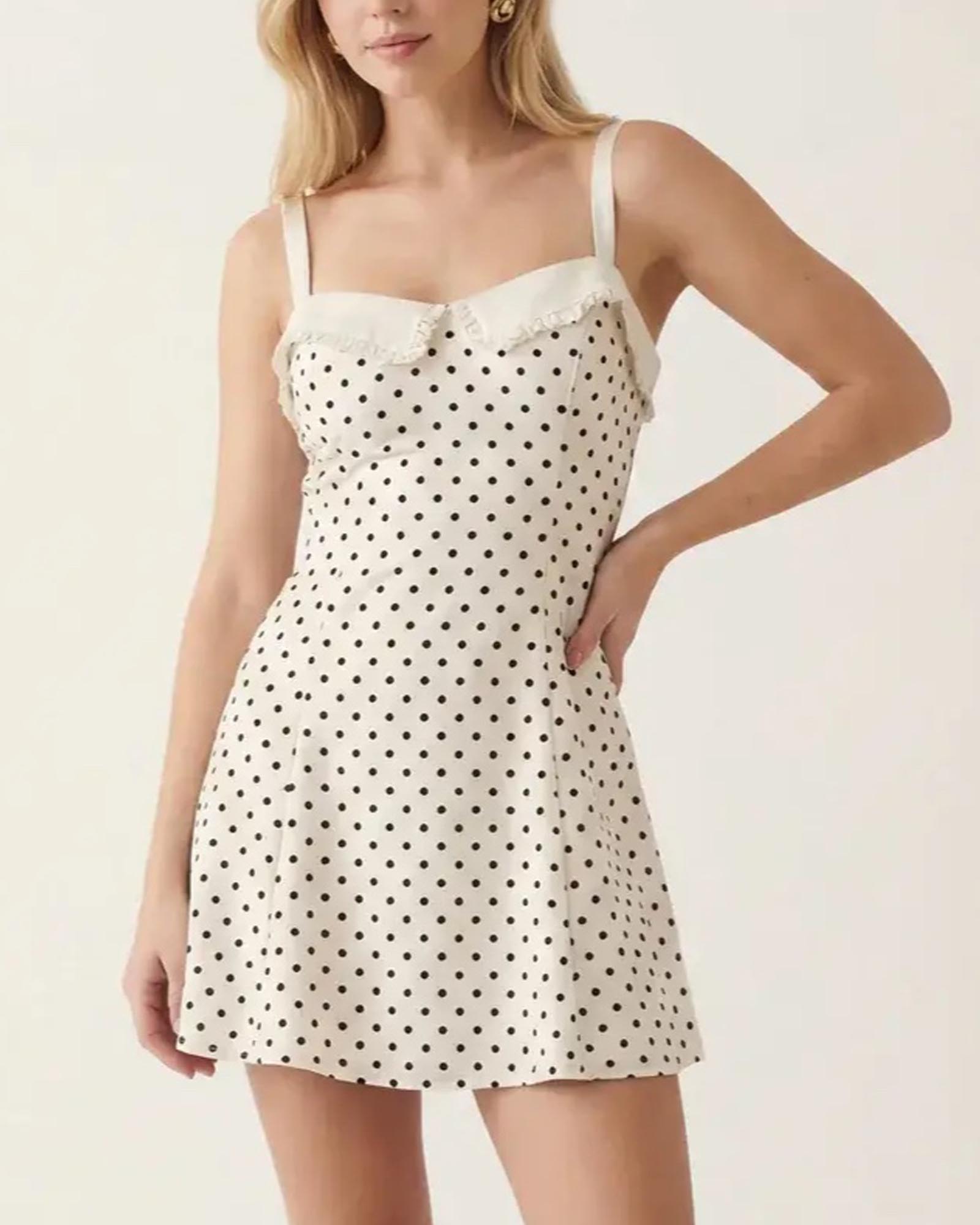 Minnie Dot Mini Dress