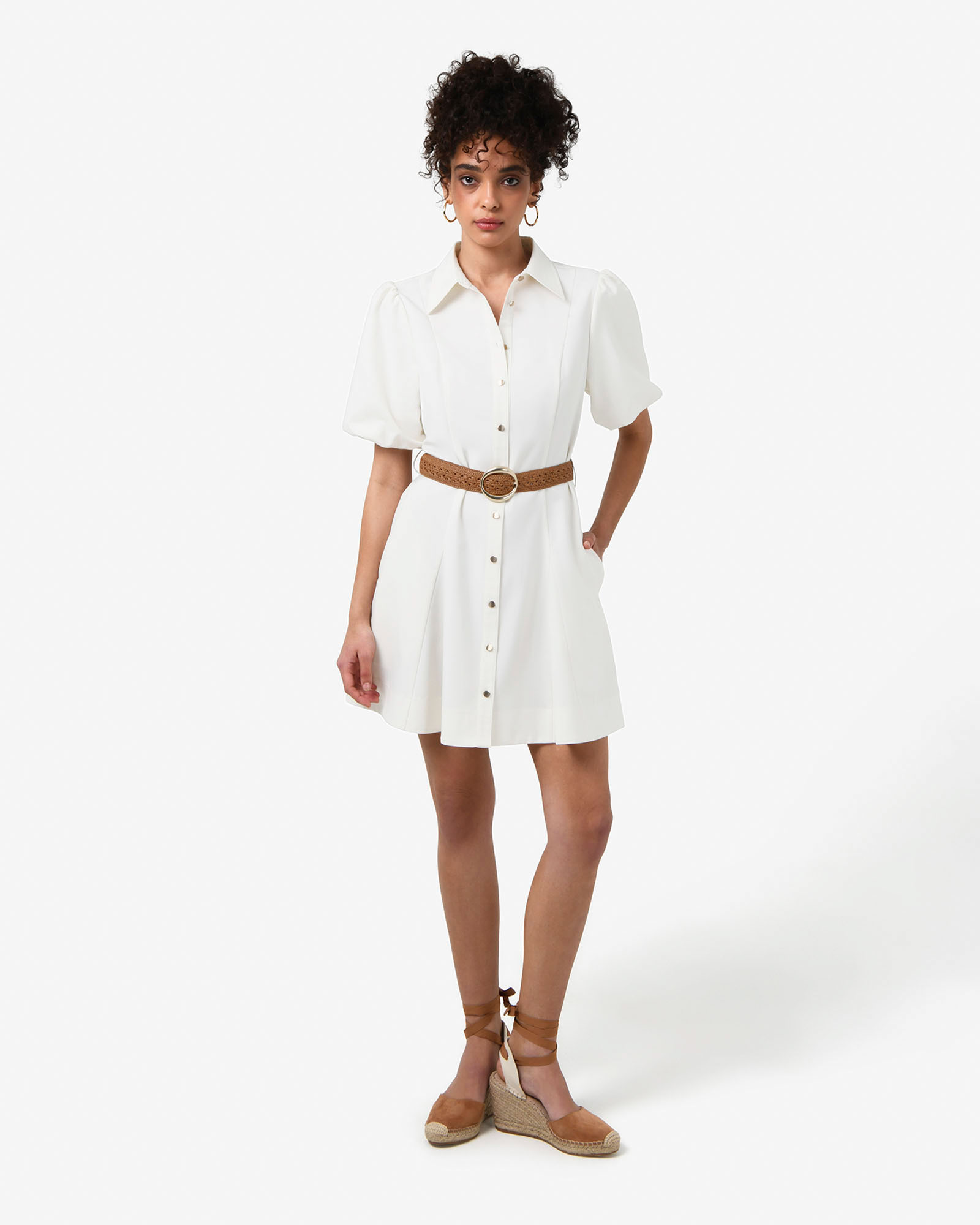 Amera Utility Mini Belt Dress