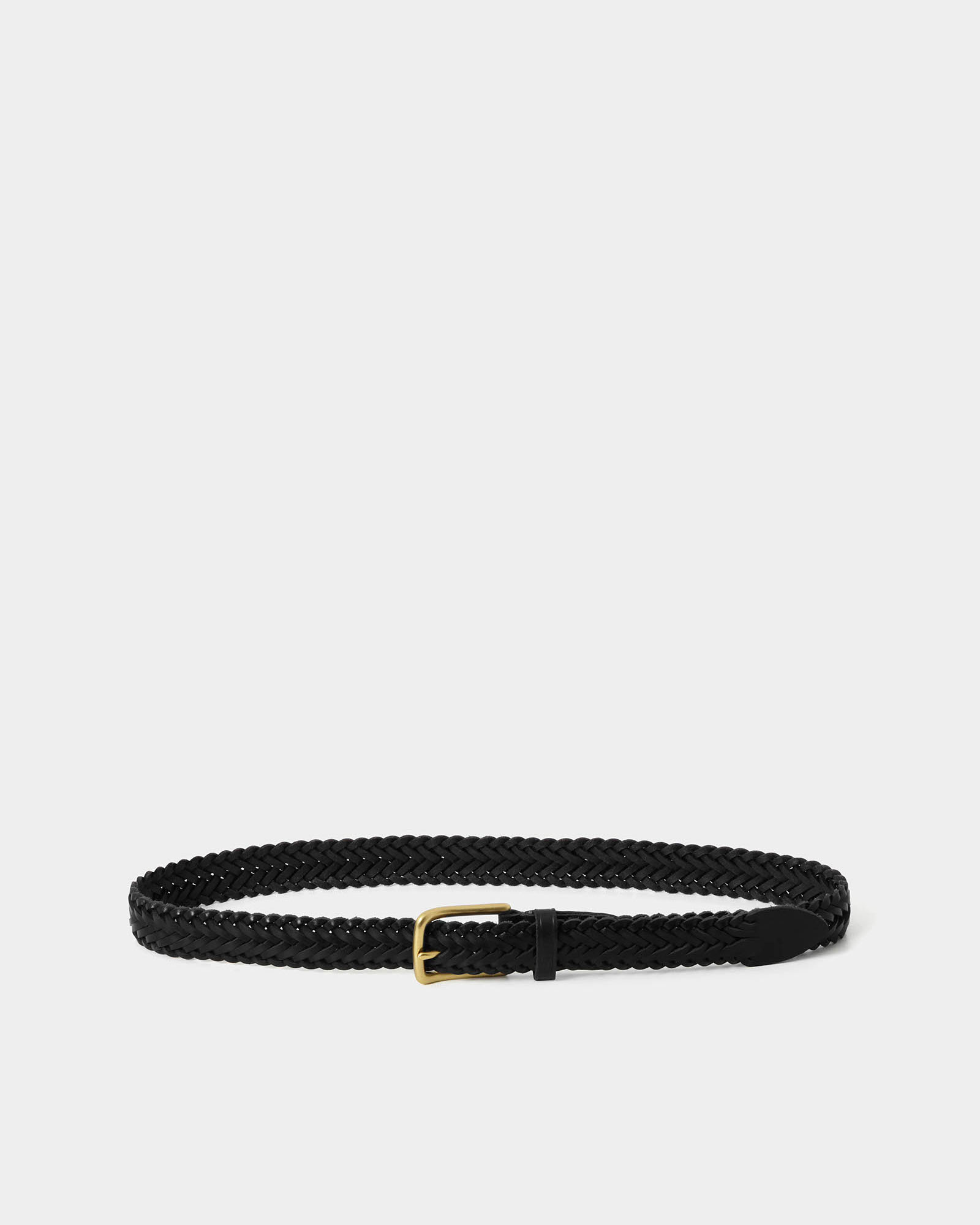 Alexandra Woven Leather Belt