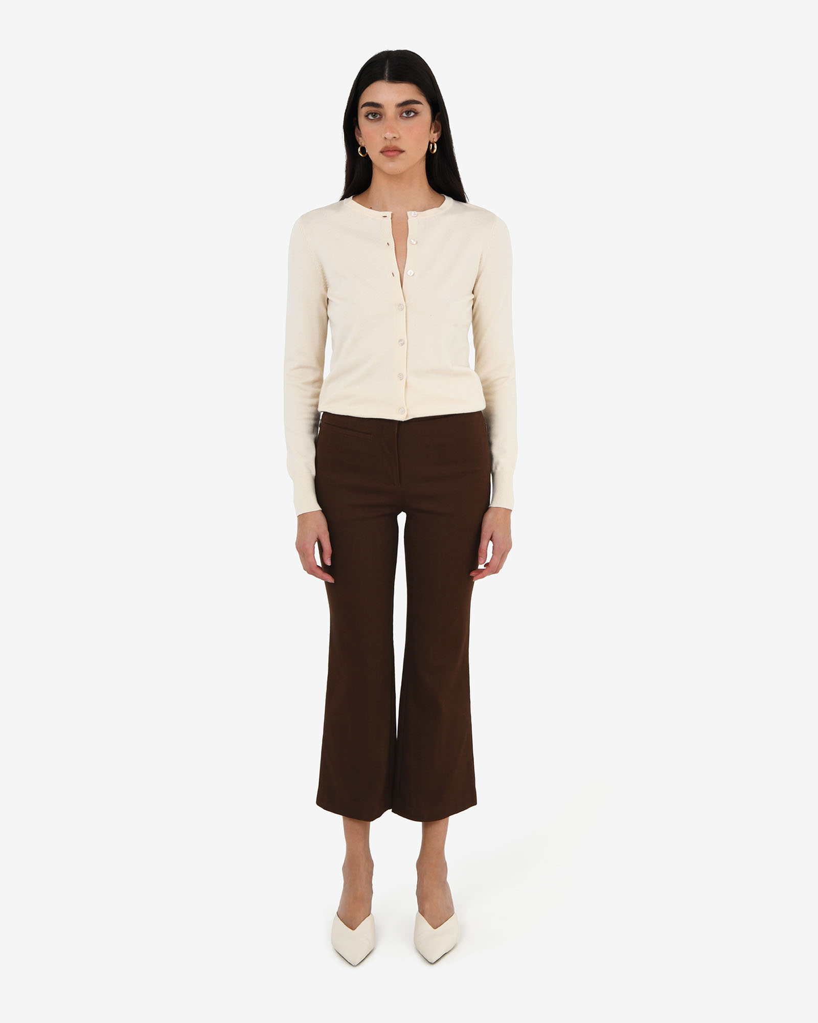 Alison Cropped Flare Pants