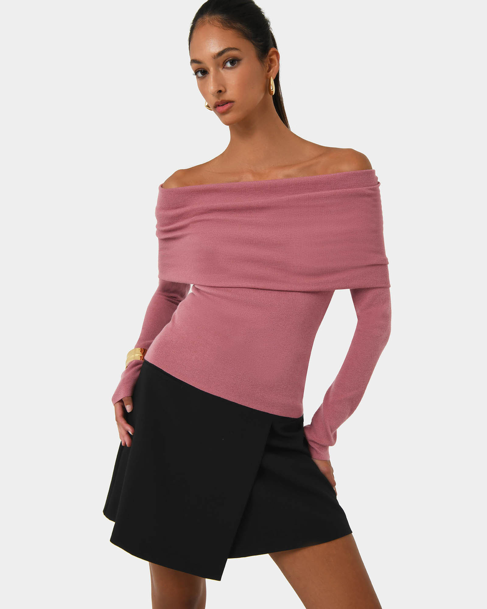 Ally Off-Shoulder Knit