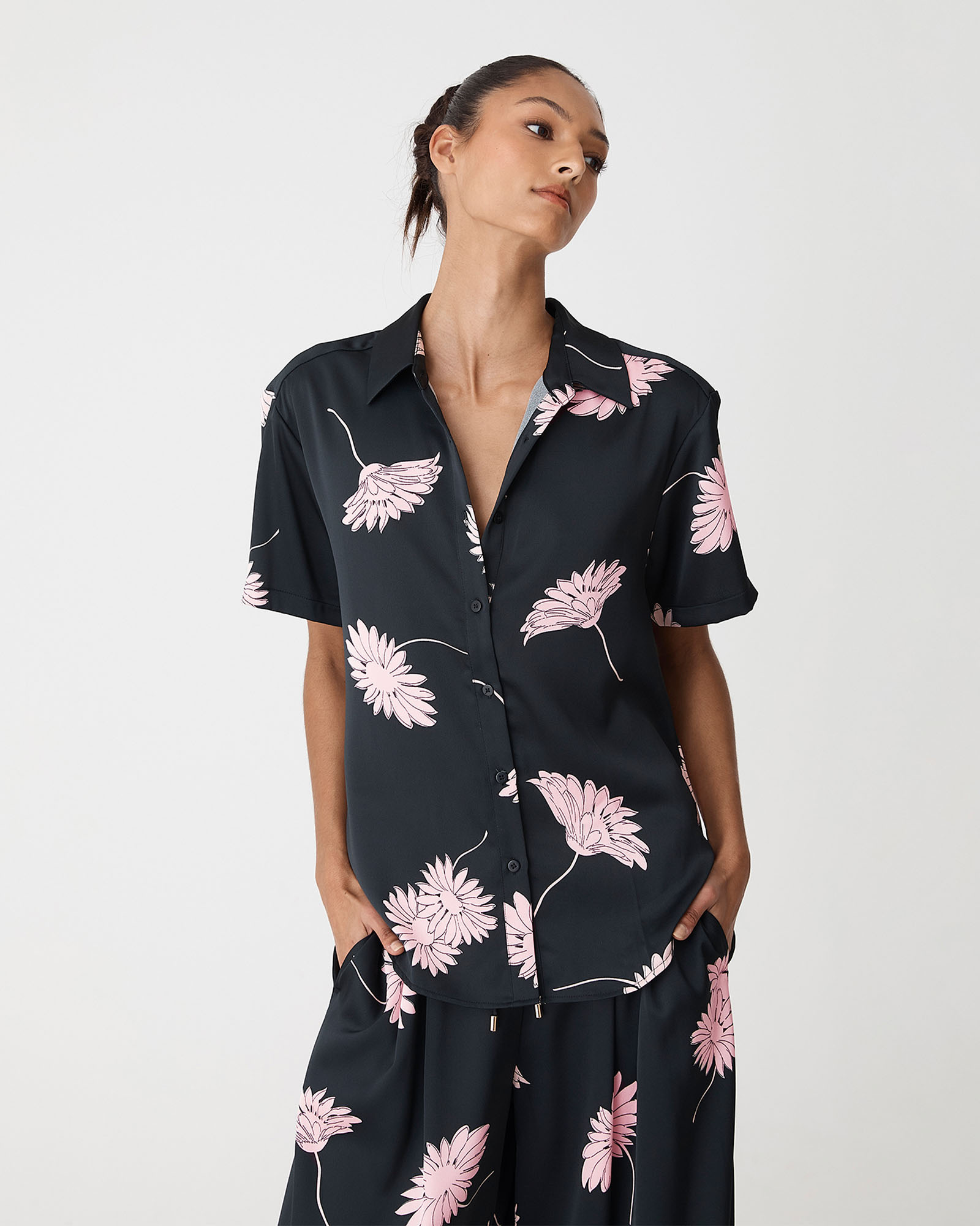 Felicia Satin Shirt