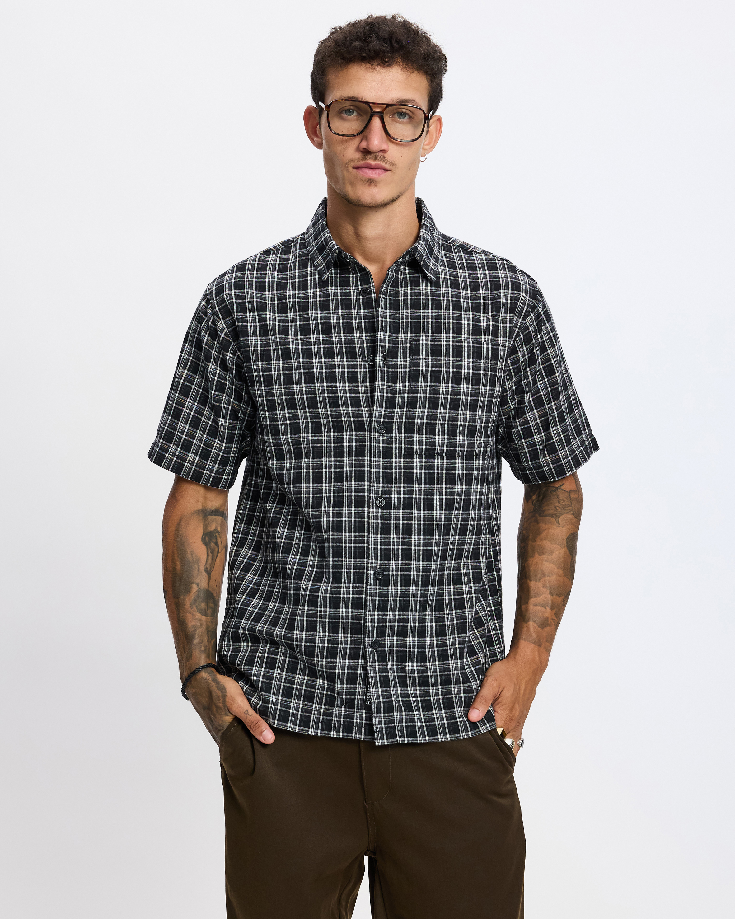 Vivian Praise Check SS Shirt