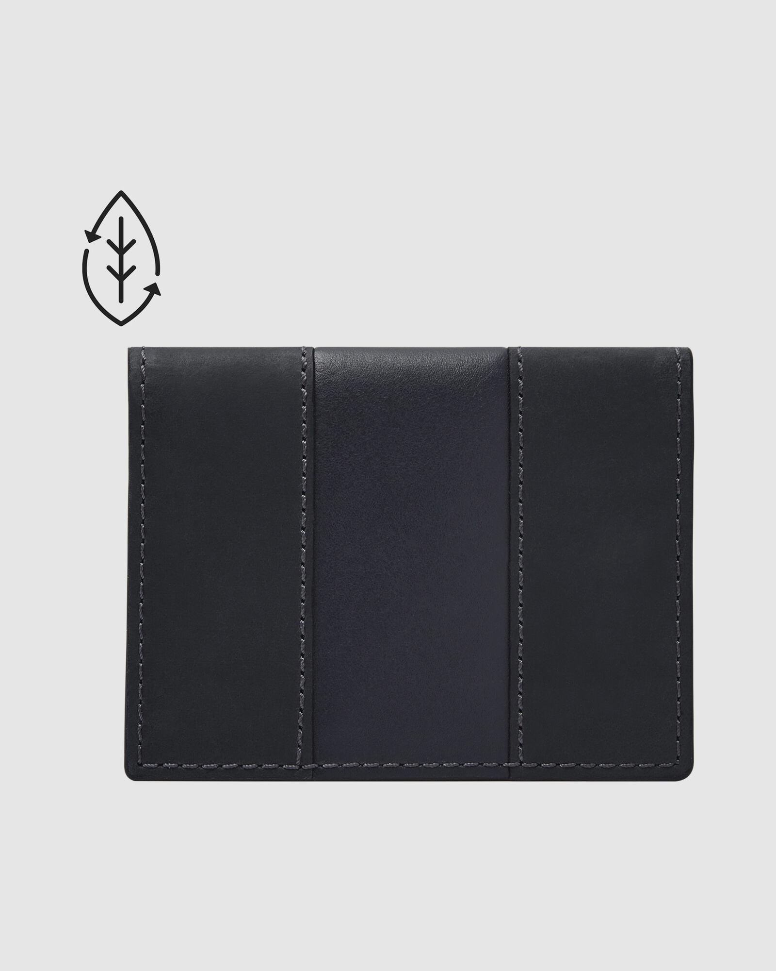 Everett Navy Blue Card Case