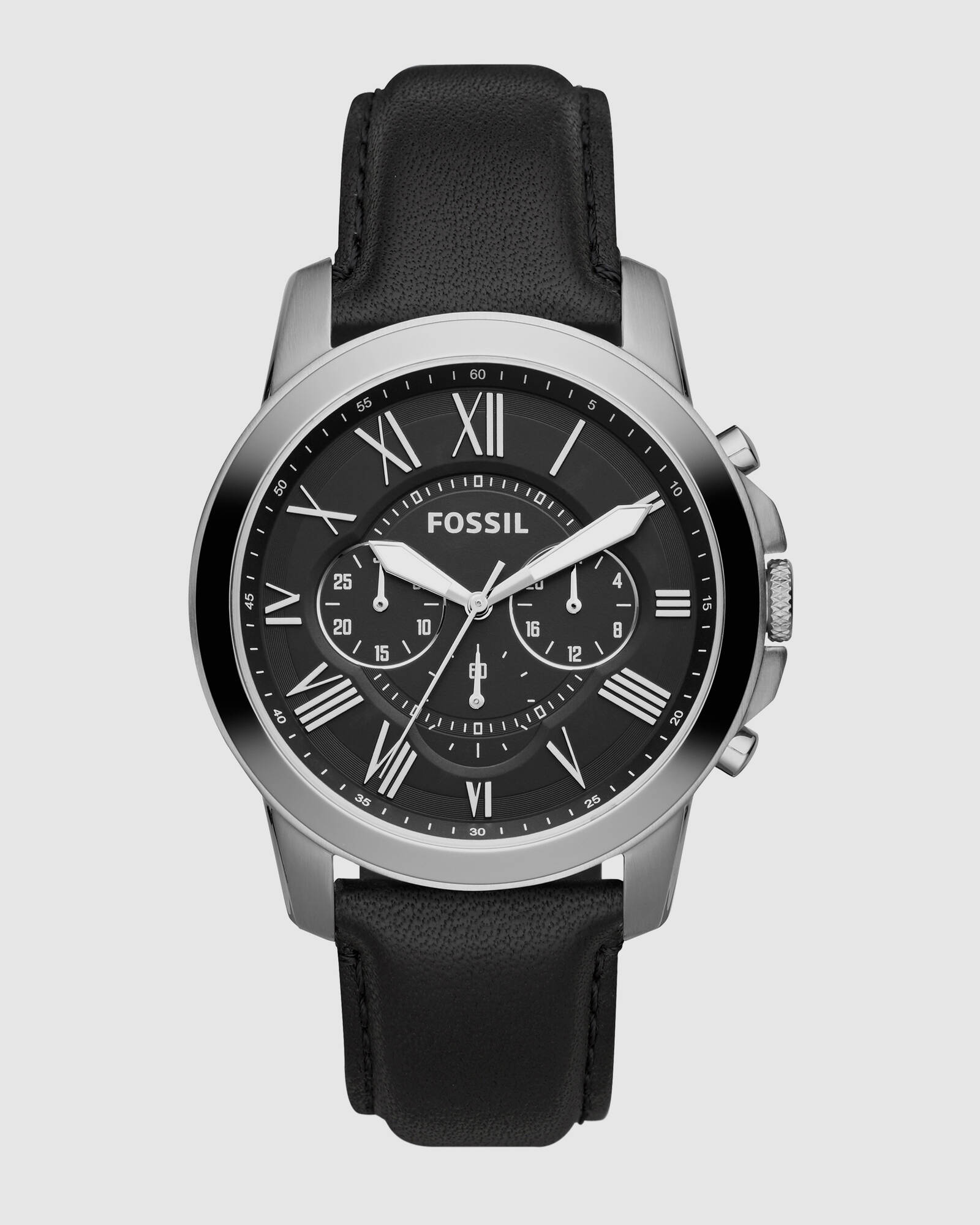 Grant Black Analogue Watch