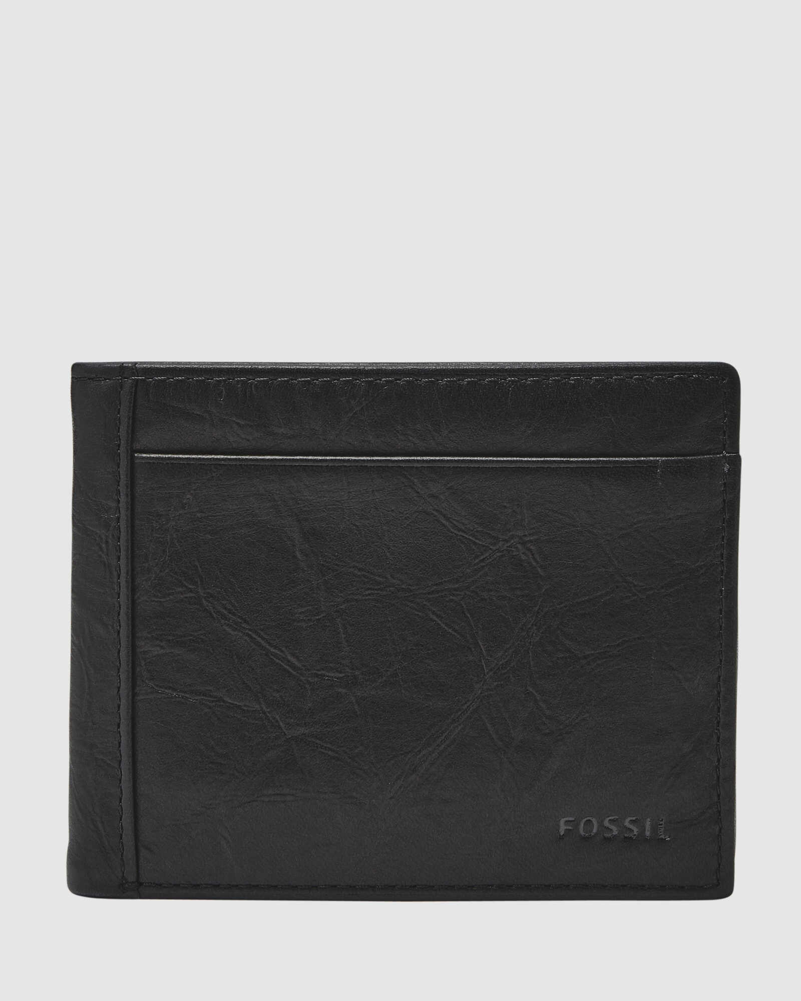 Neel Black Bifold with Flip ID