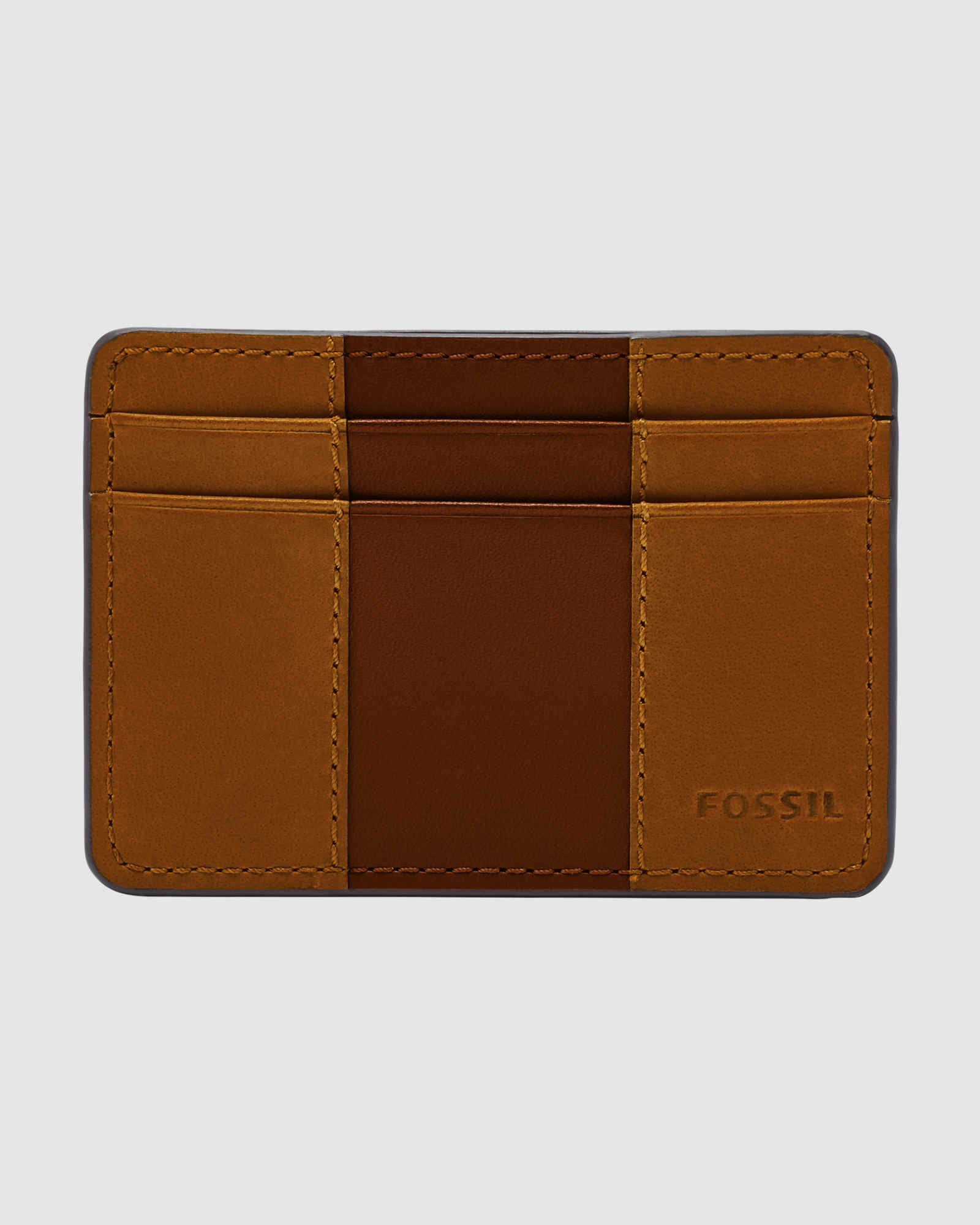 Everett Brown Card Case