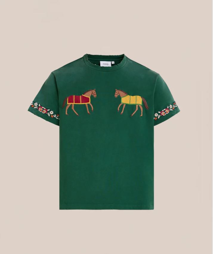 Embroidered Horse Equine Tee