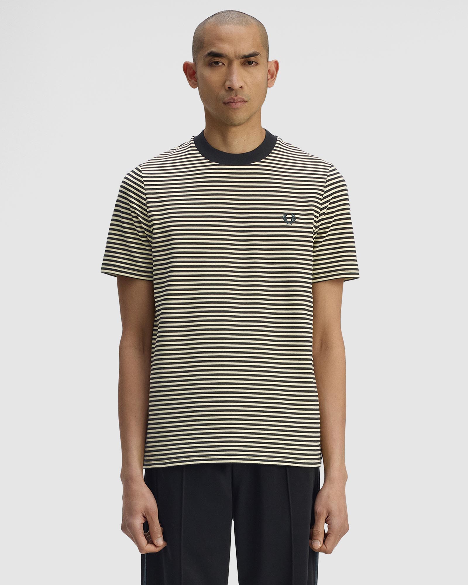 Fine Stripe Heavy Weight T-Shirt