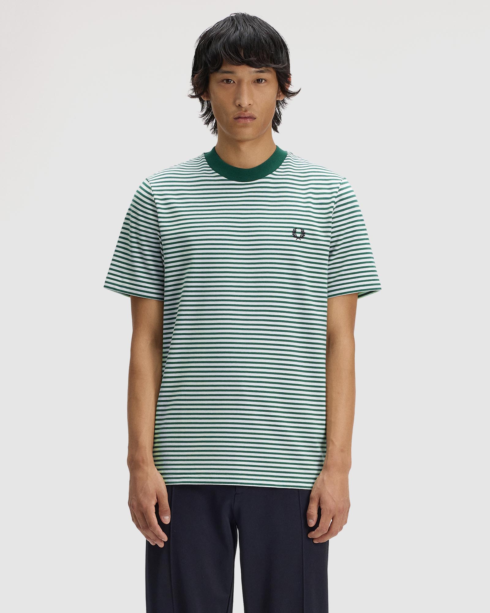 Fine Stripe Heavy Weight T-Shirt