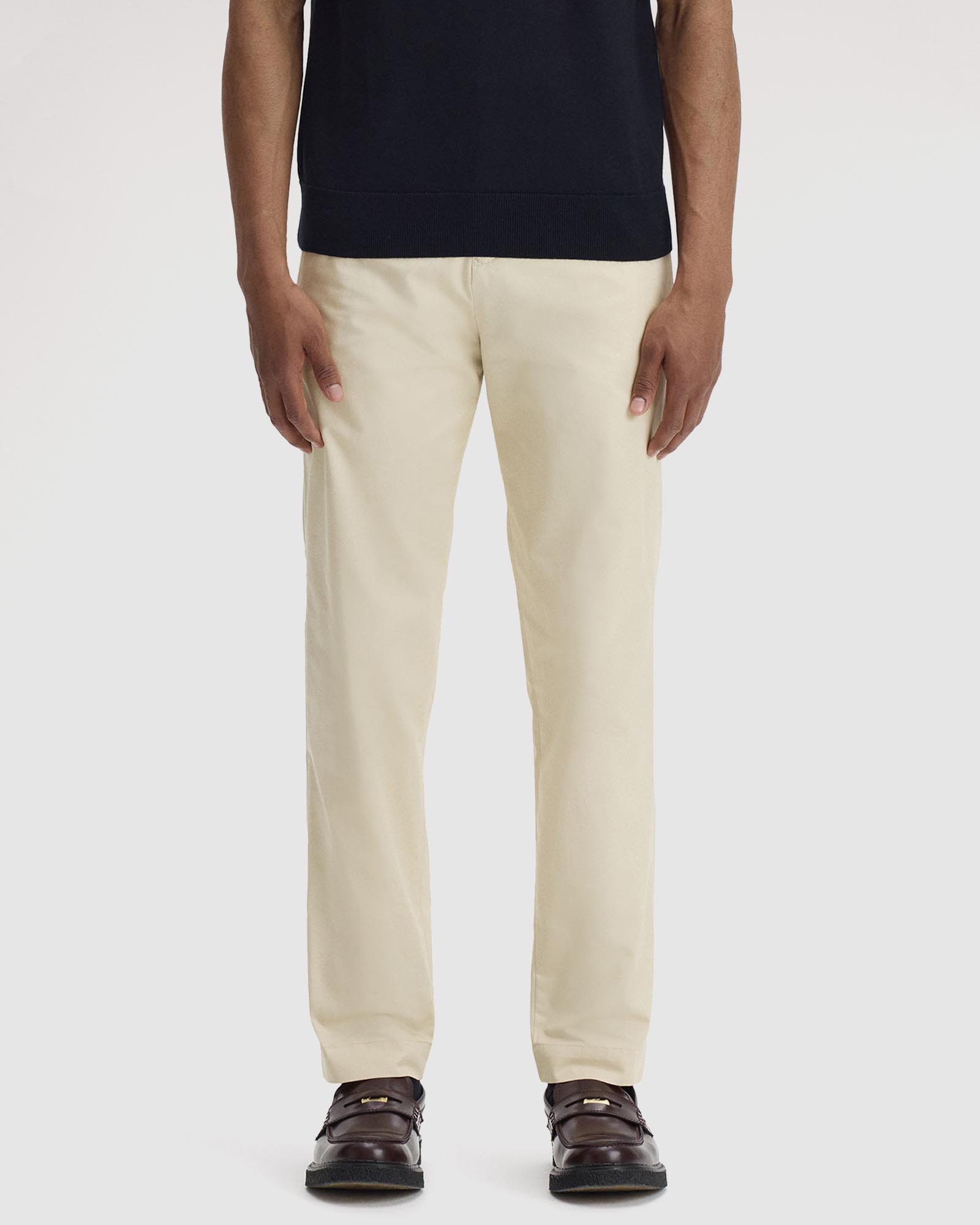 Slim Fit Twill Trousers