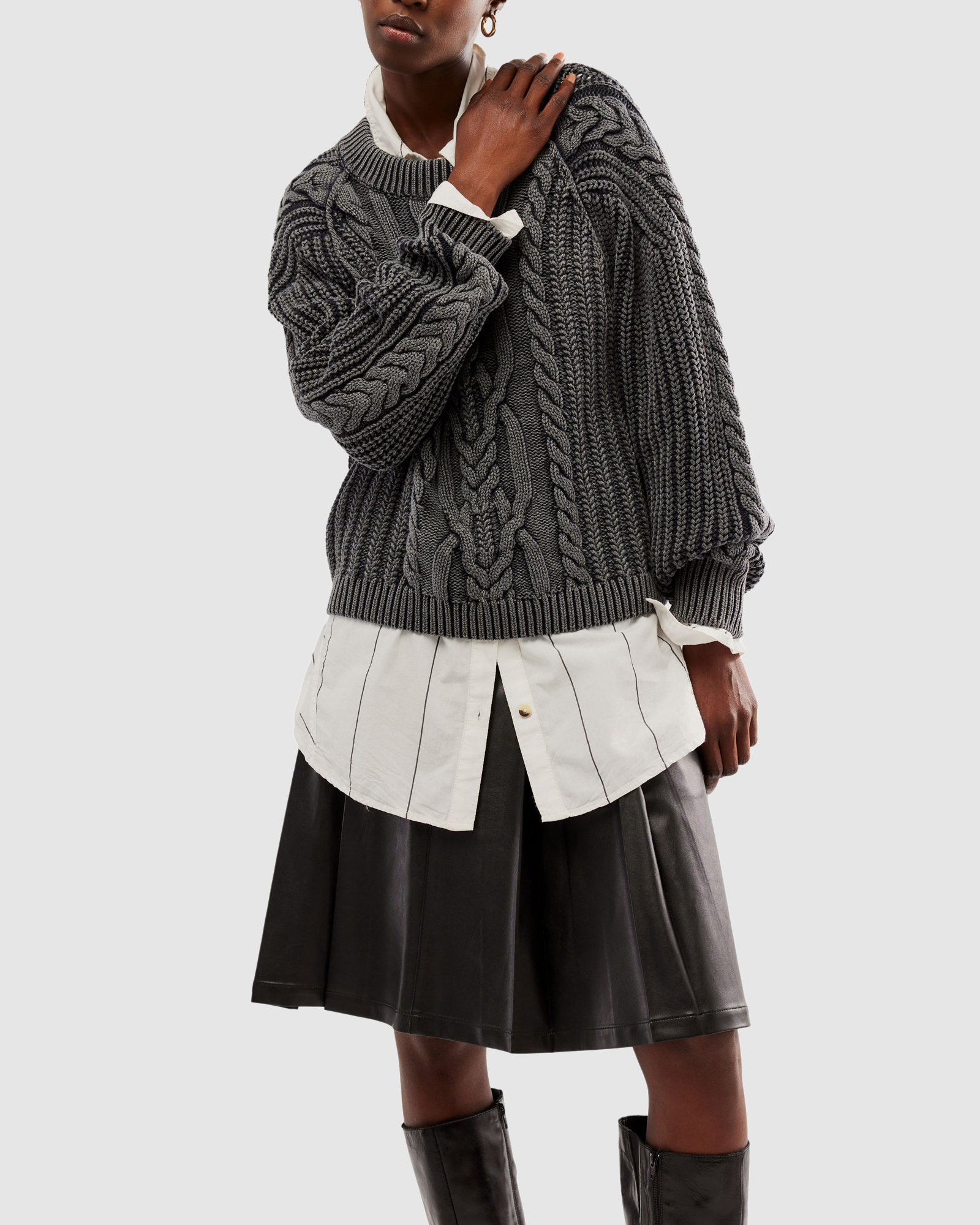 Frankie Cable Sweater