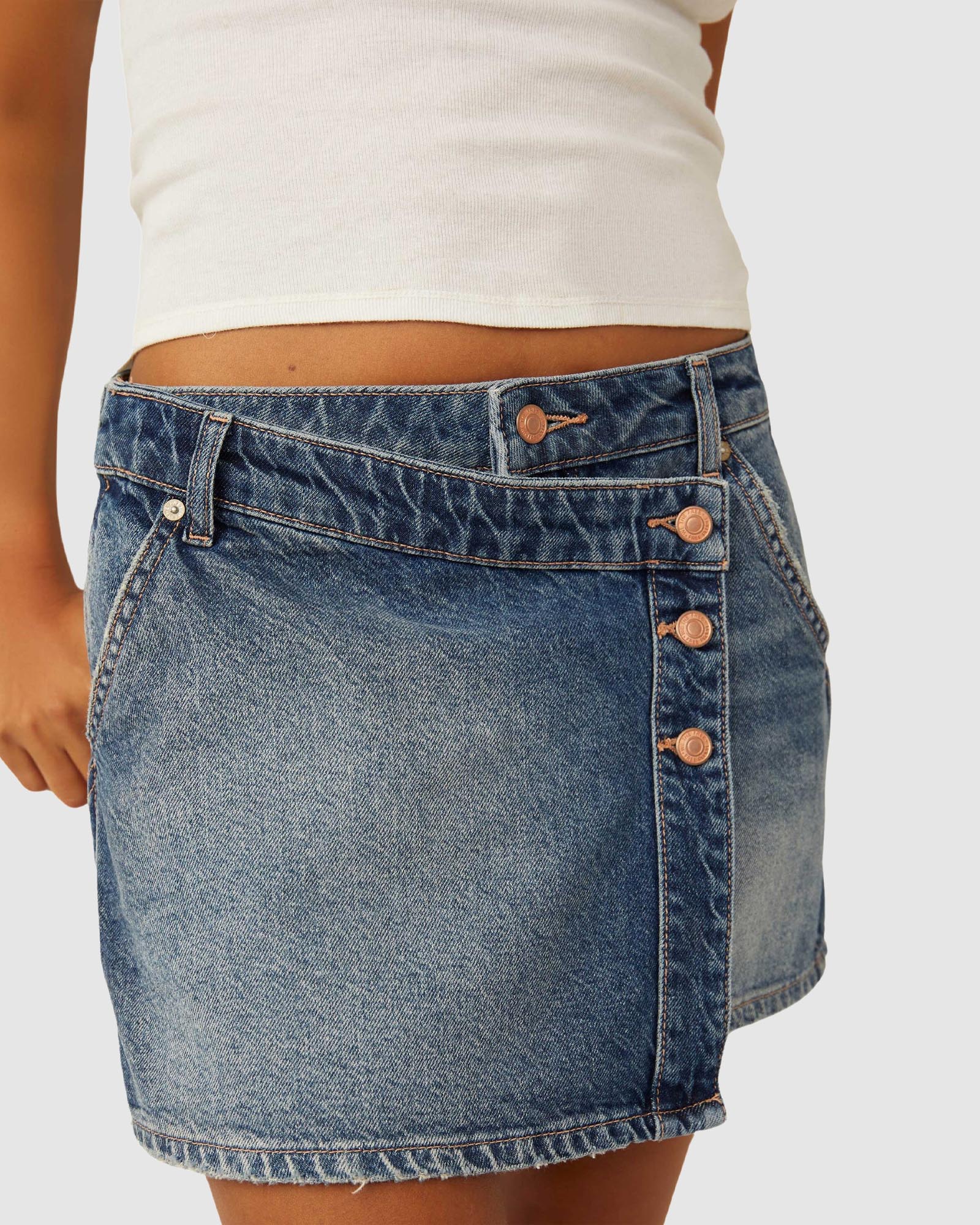 Wynne Denim Skirt