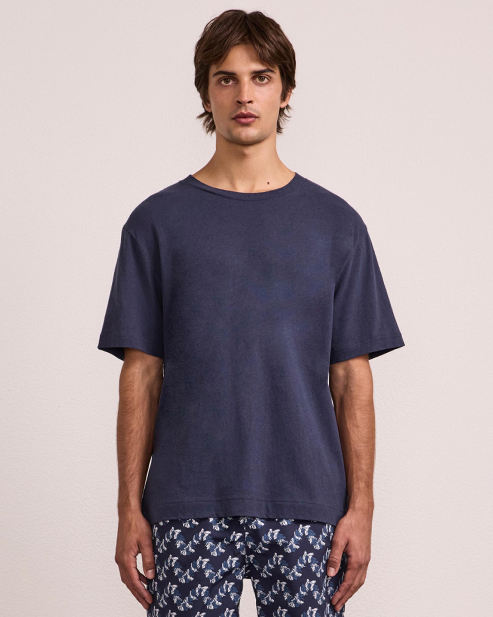 Dinis Linen Blend T-Shirt