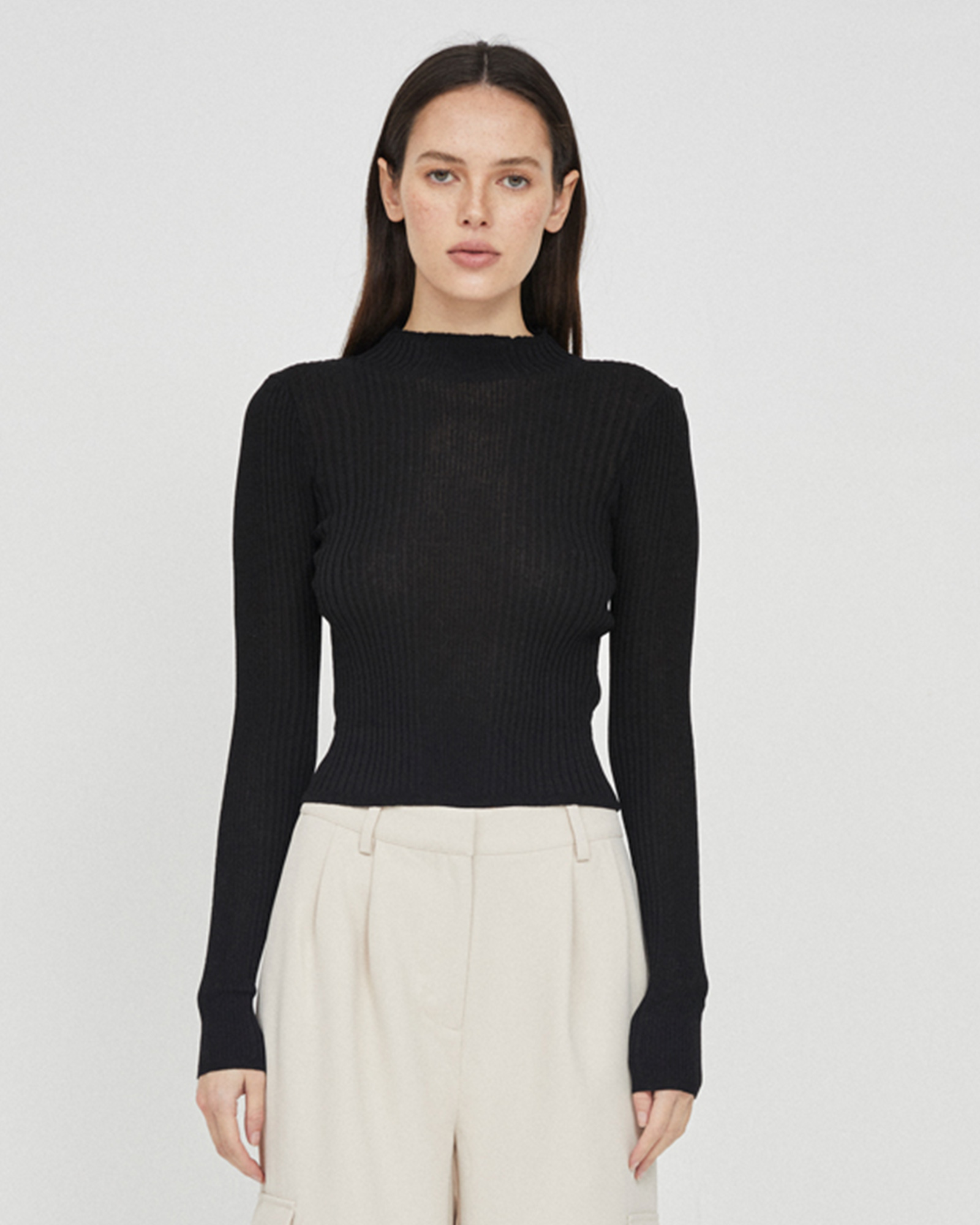 Finn Ribbed Knit Top