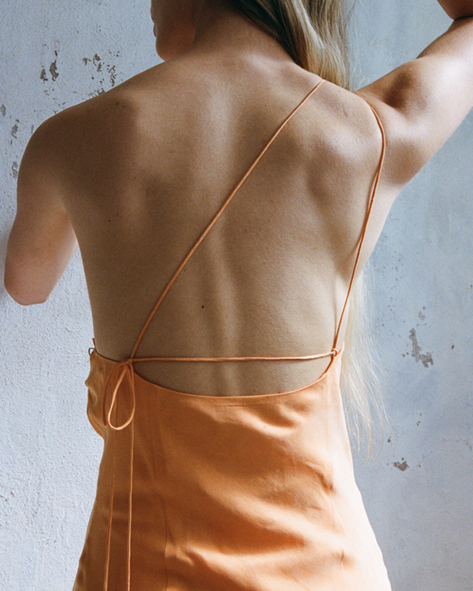 Sabine Cupro Tie Dress