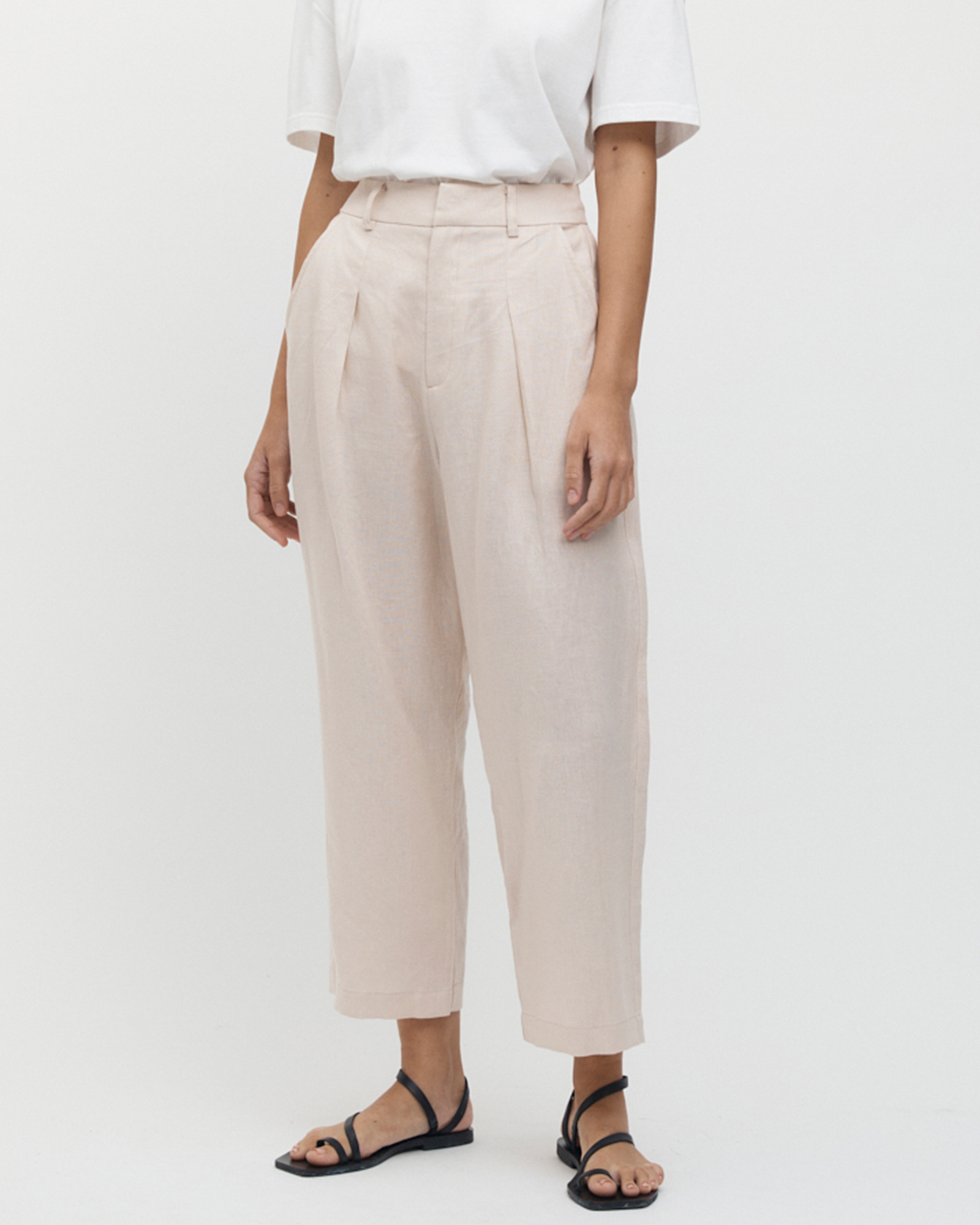 Émilion 7/8 Linen Trouser