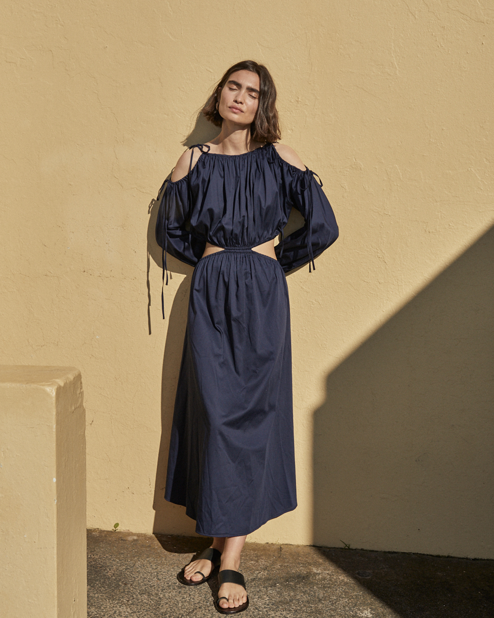 Yolanda Tie Cut Out Dress