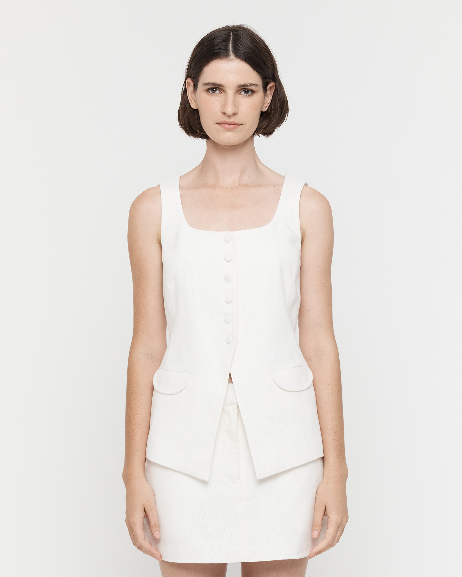 Anina Classic Waistcoat Top