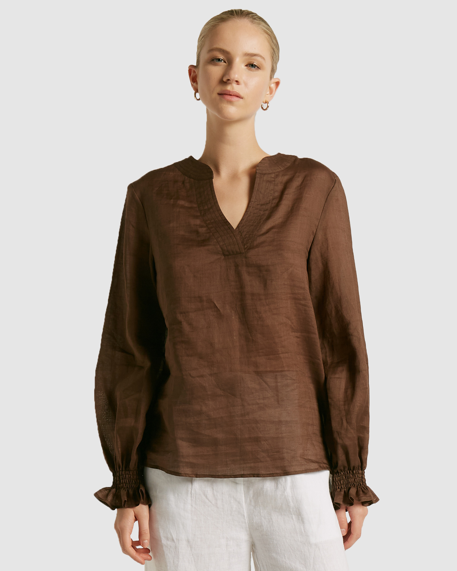 Oia Ramie Top
