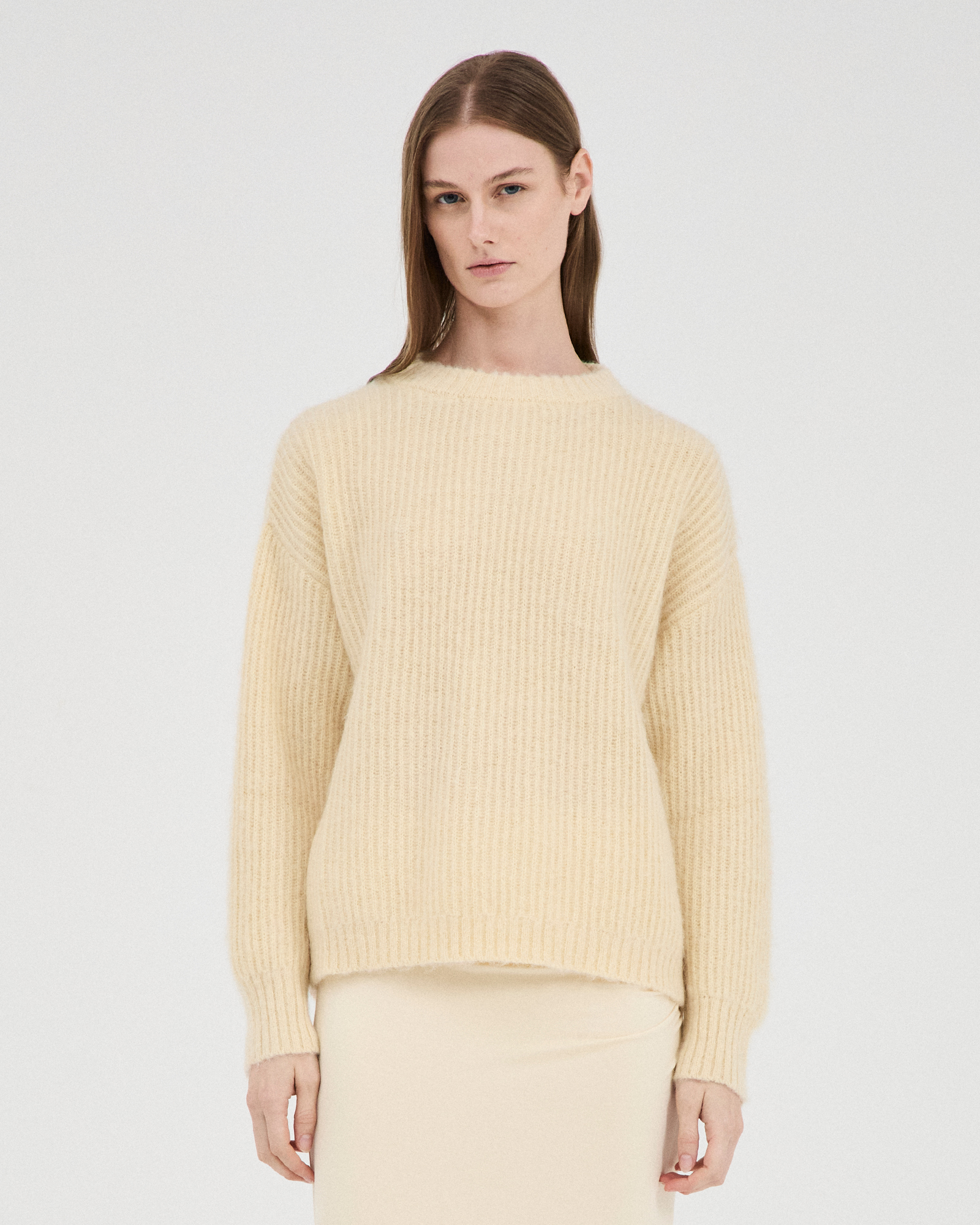 Fluffy Mohair Wool Jumper