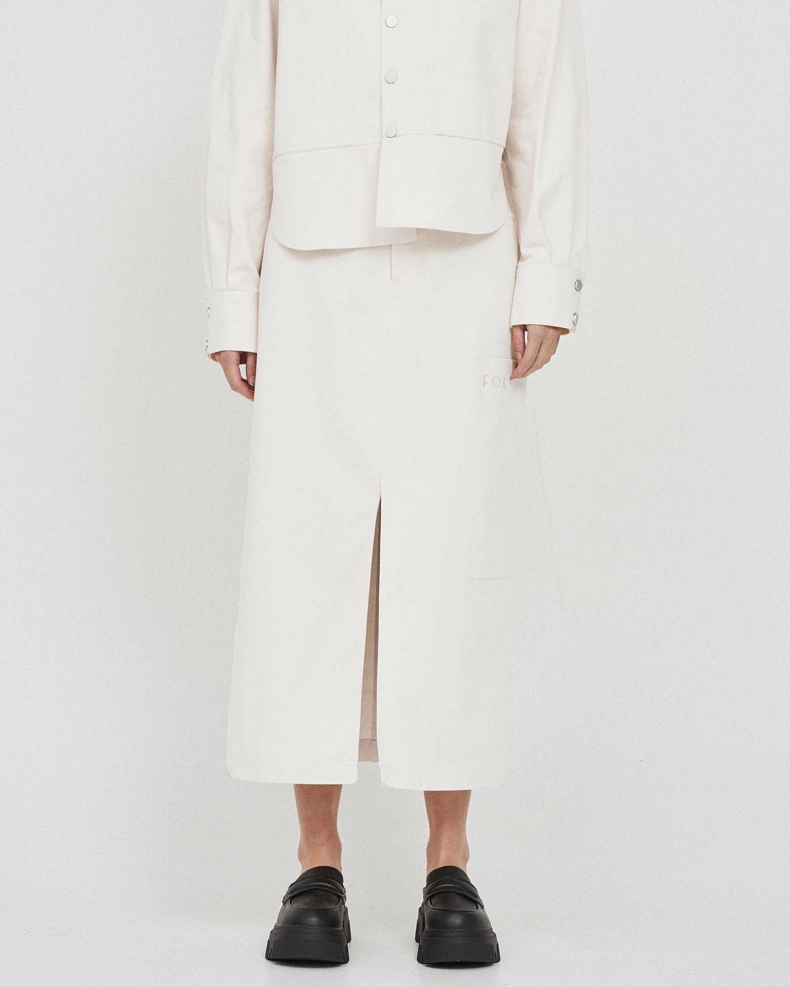 Cotton Drill Skirt