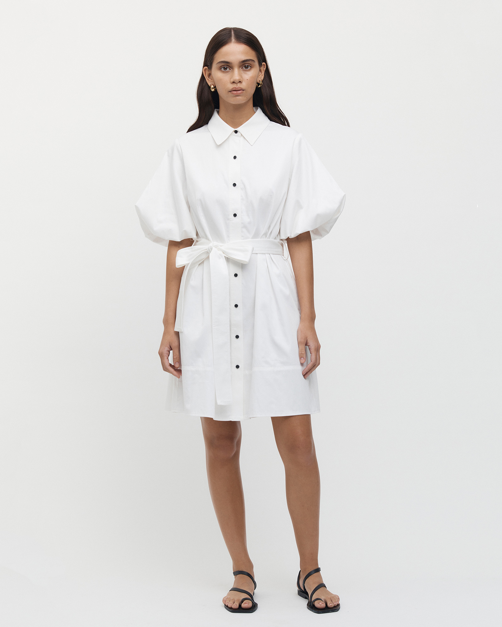 Lulu Balloon Sleeve Dress