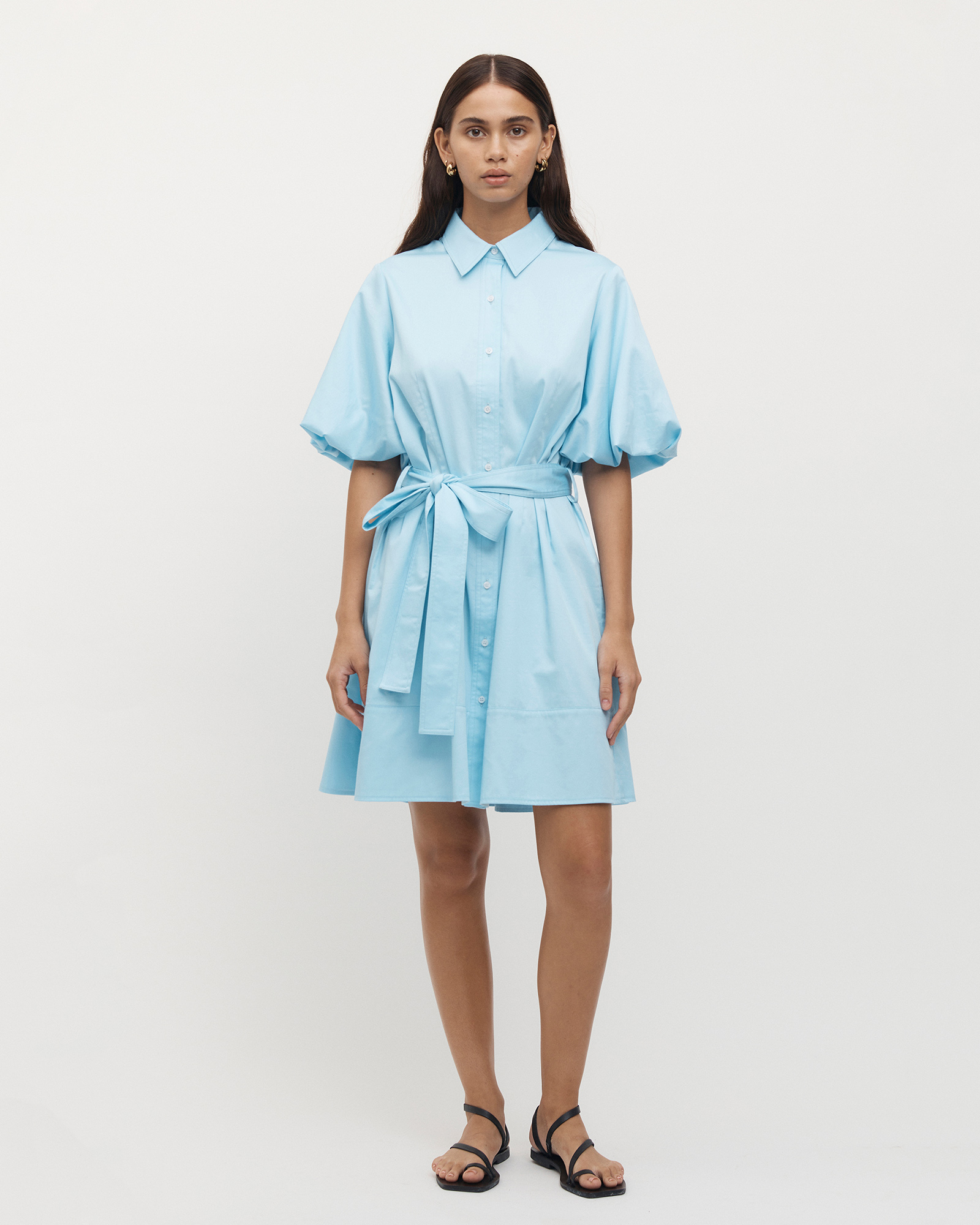 Lulu Balloon Sleeve Dress