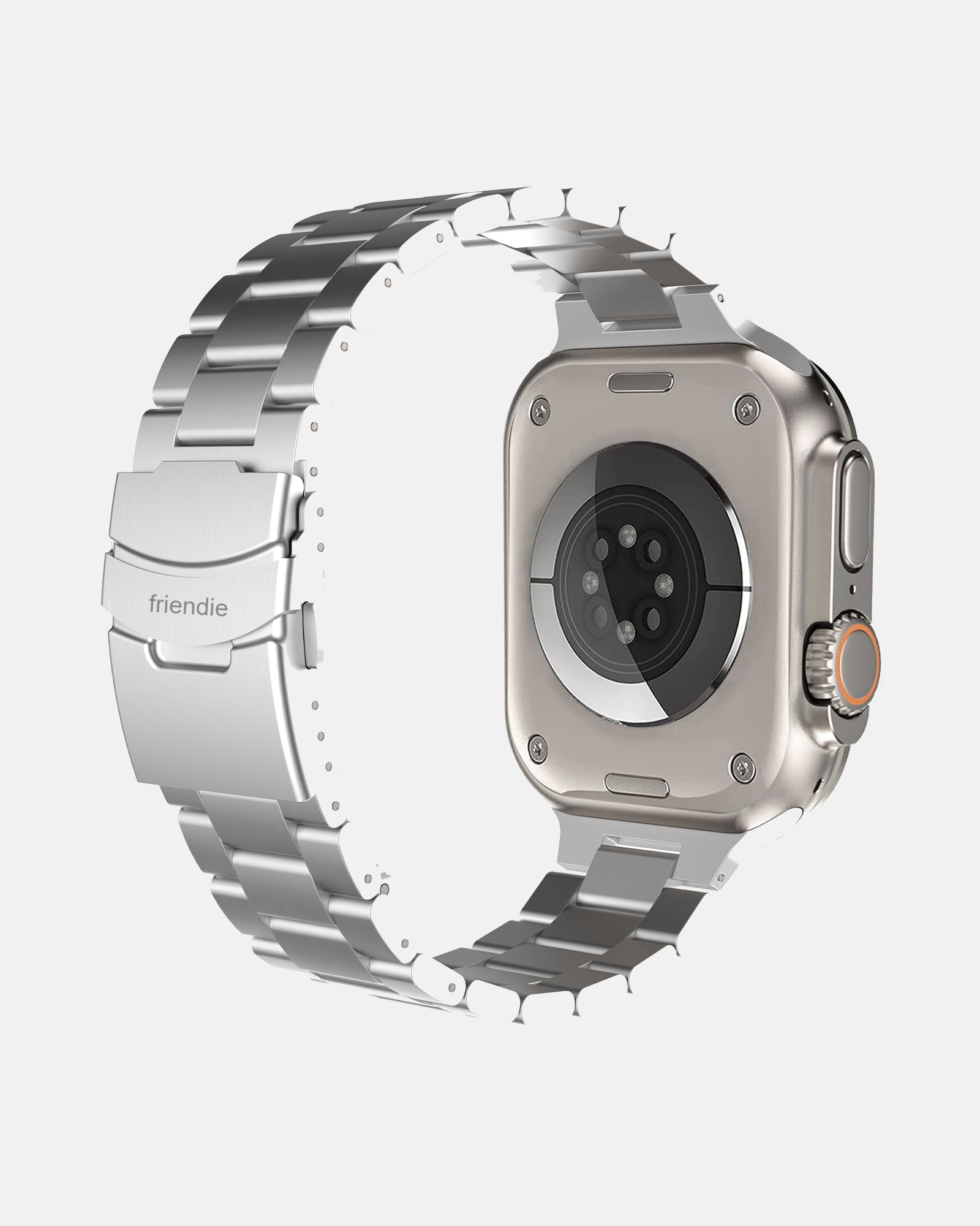 Stainless Steel Link Bracelet Band (Ultra Style) - Sydney Ultra - Apple Watch Compatible