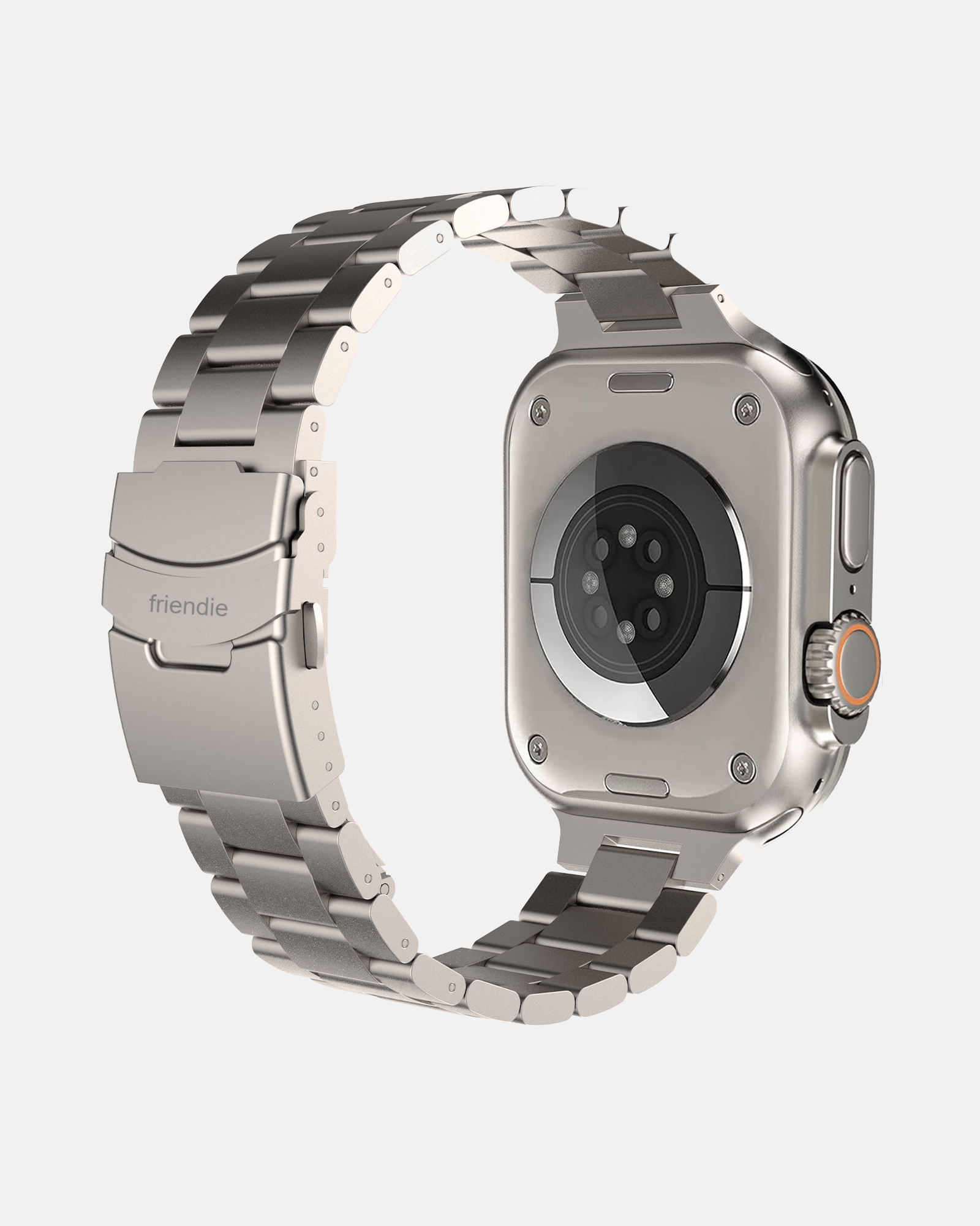 Stainless Steel Link Bracelet Band (Ultra Style) - Sydney Ultra - Apple Watch Compatible
