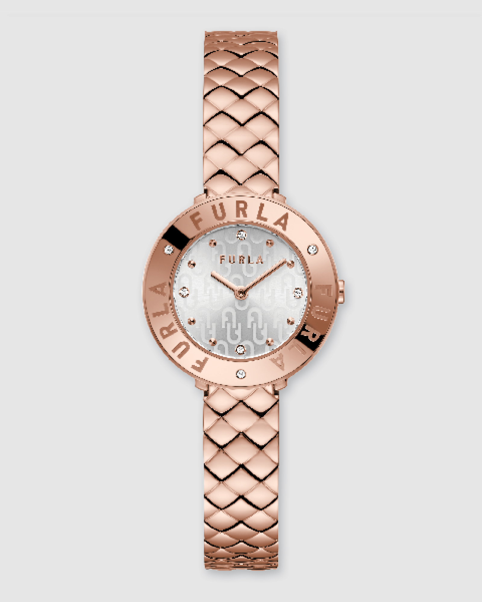 Furla Essential Rose Gold Tone