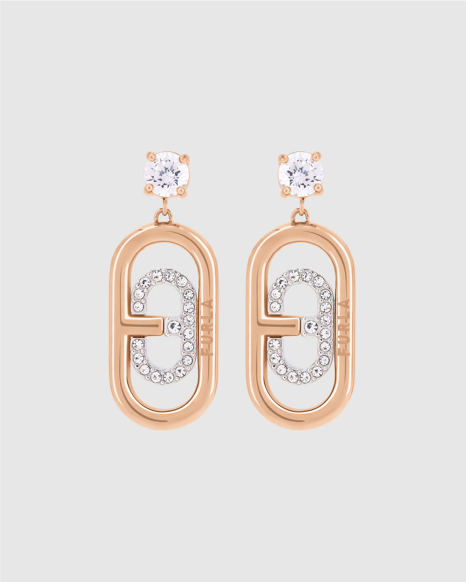 Ooh Rose Gold-Tone Earrings