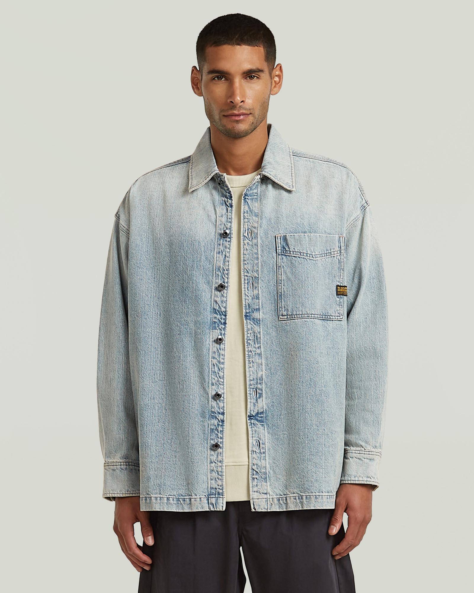 Boxy Fit Overshirt