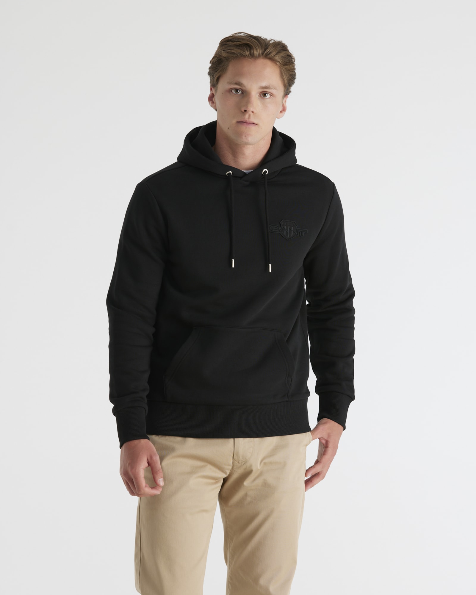 Tonal Shield Hoodie