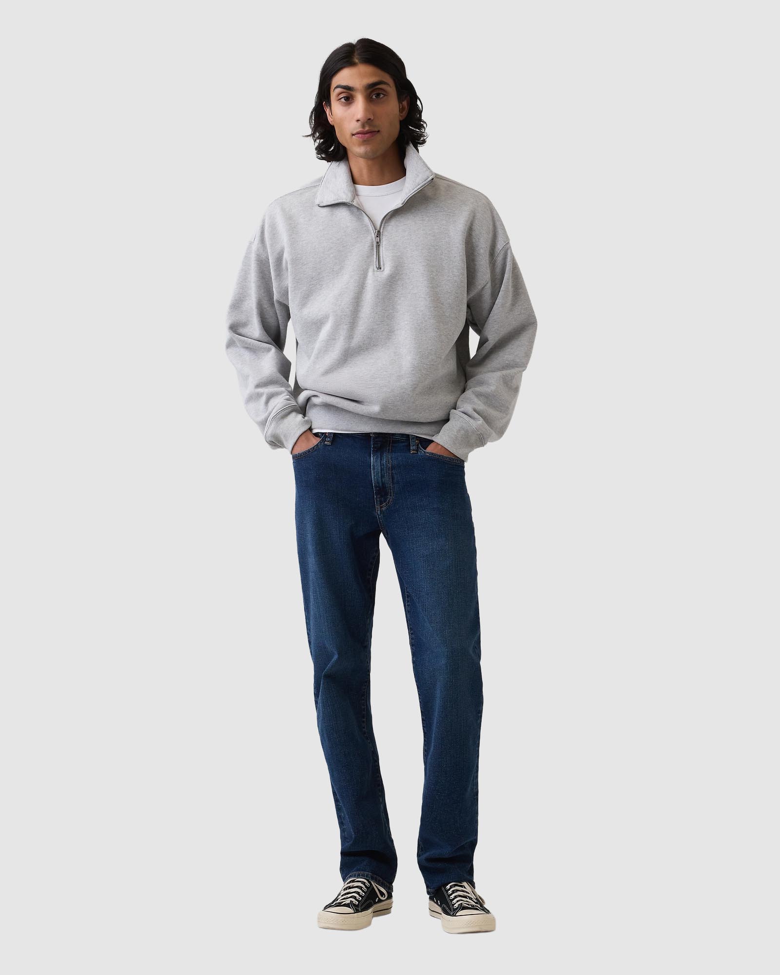 Straight Fit Denim Jeans