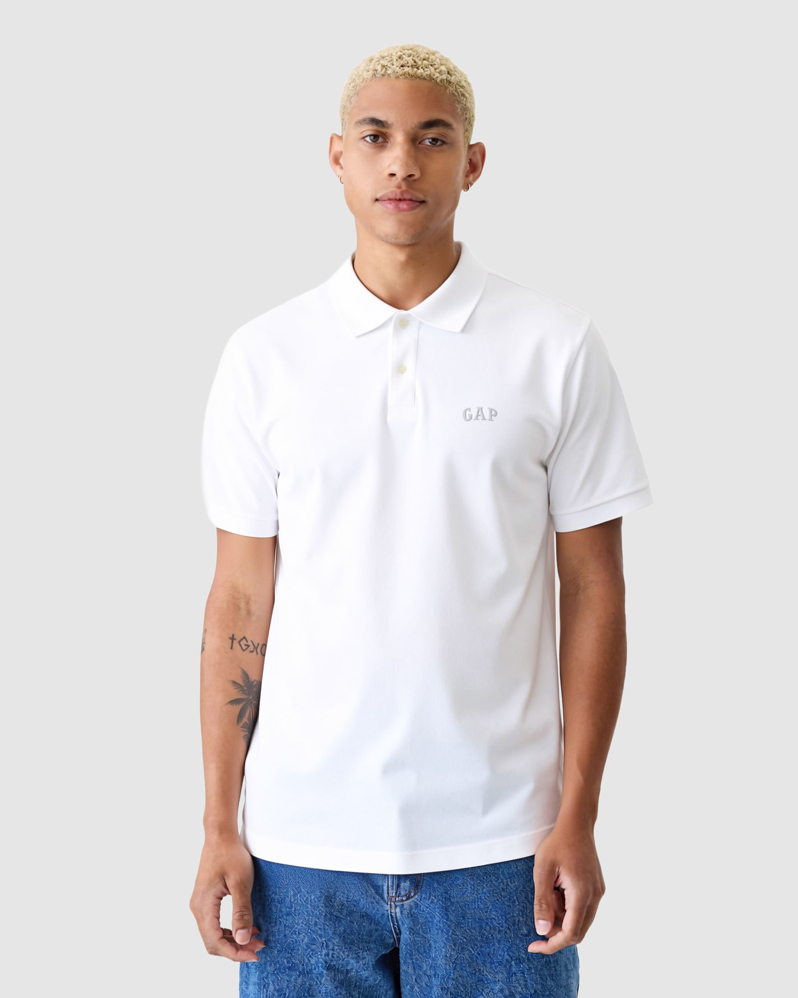 F-Logo Piqué Polo