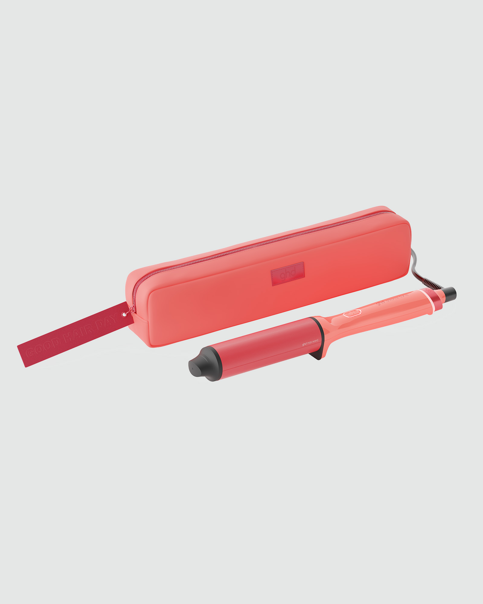 NEW chronos curve max Limited Edition Curling Wand in Candy Coral