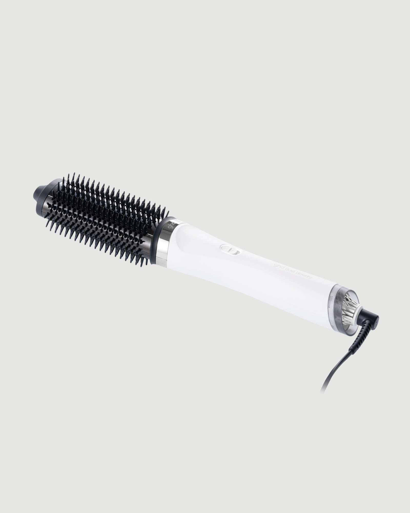 duet blowdry 2 in 1 Hair Dryer Brush in White
