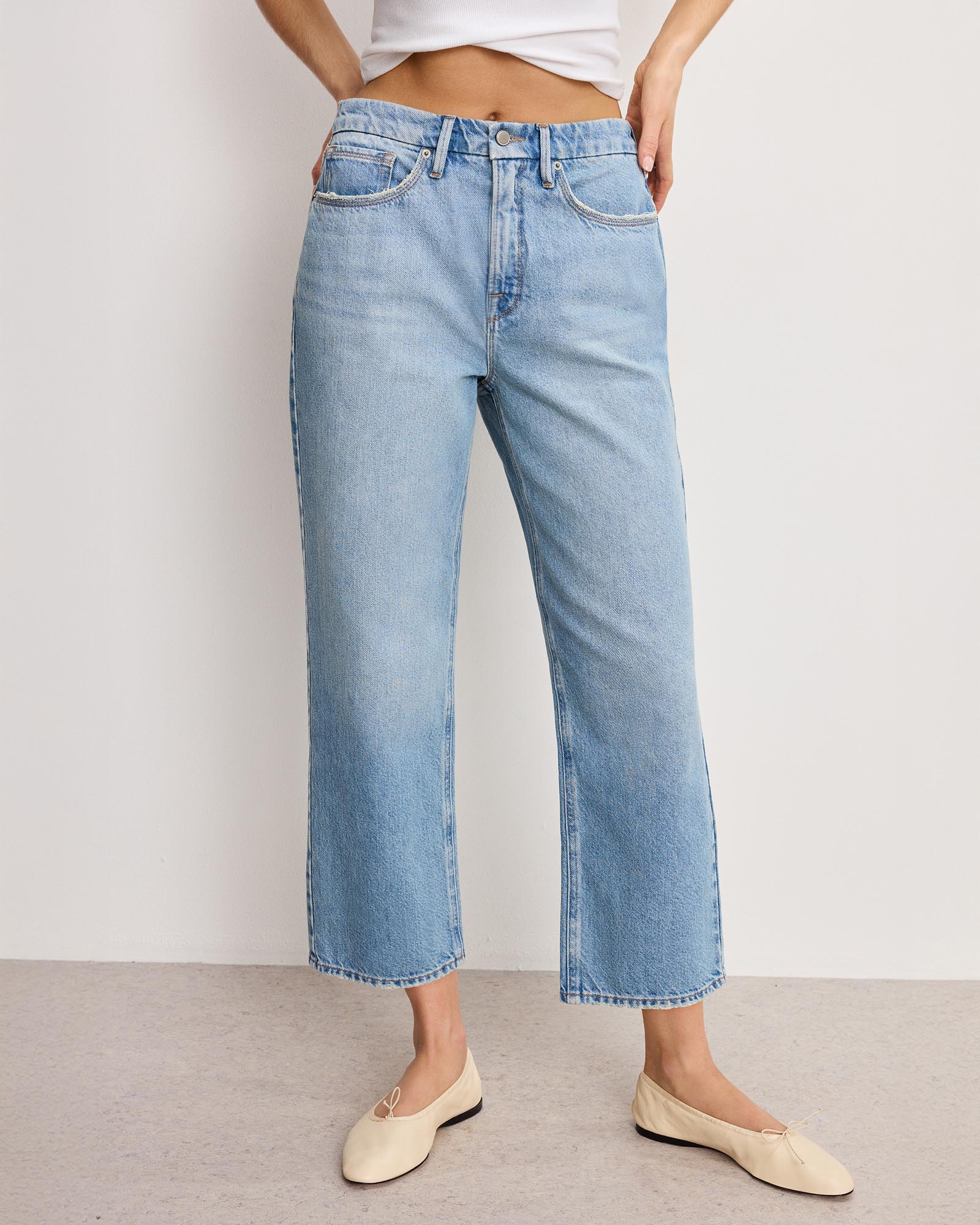 Good 90s Cropped Relaxed Jeans